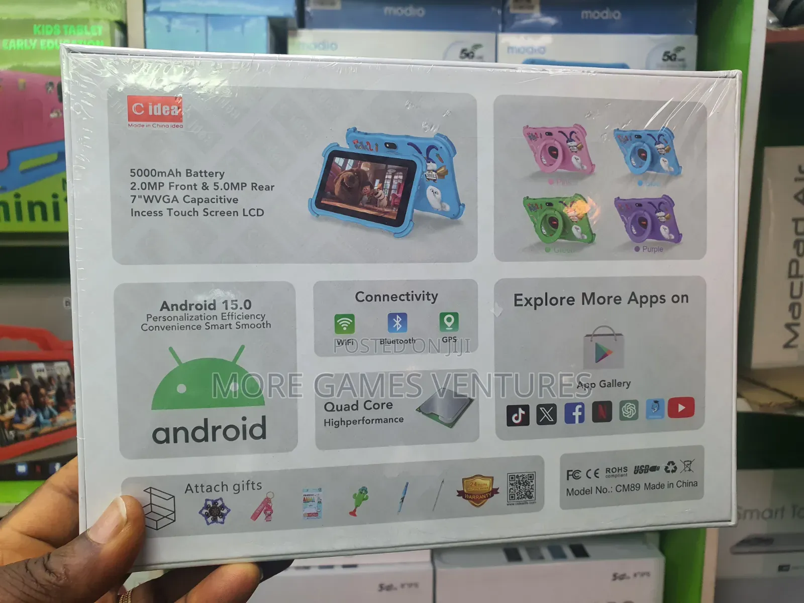 New C idea CM80 256 GB Blue