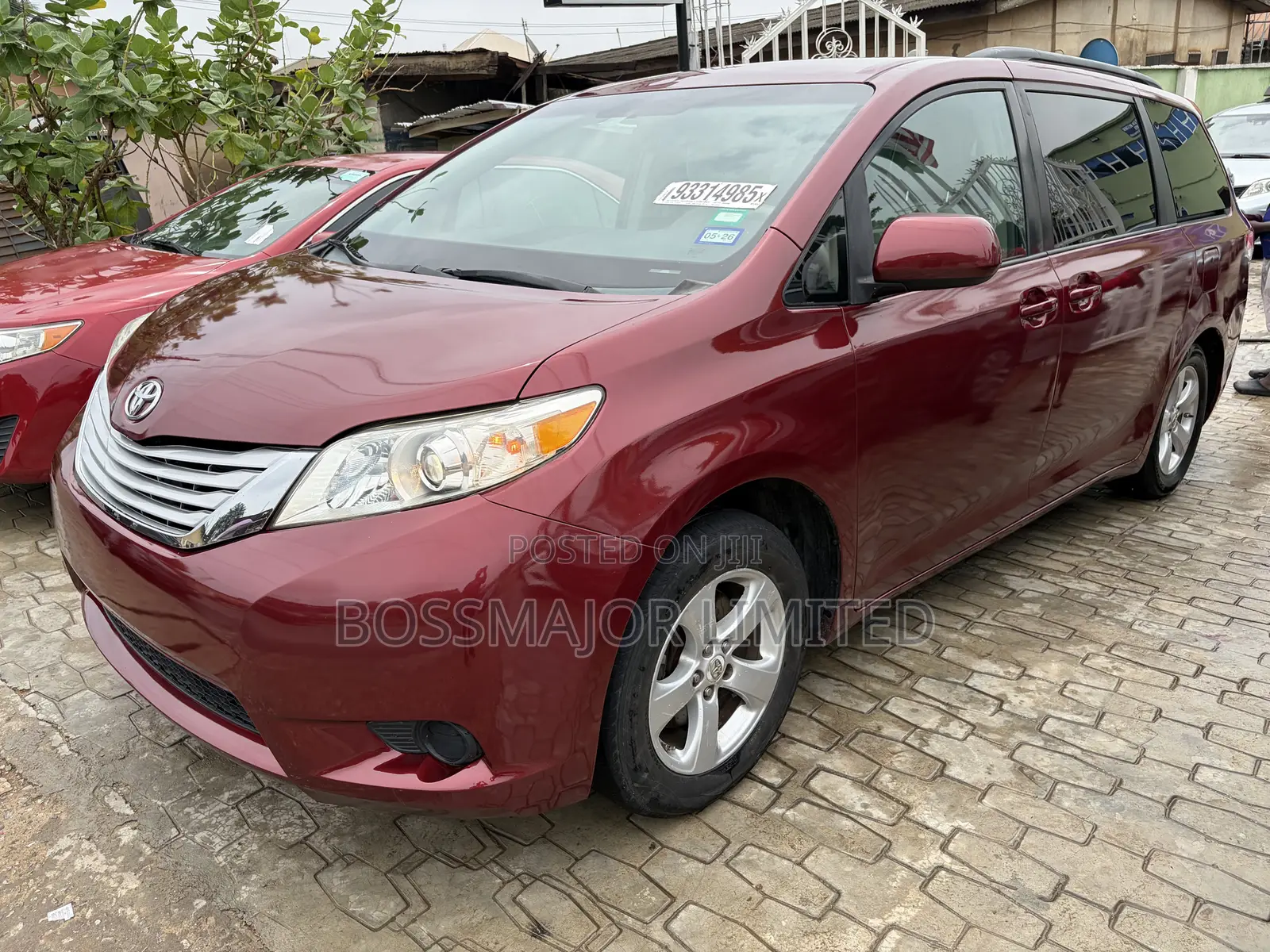 Toyota Sienna LE 8 Passenger 2011 Burgundy