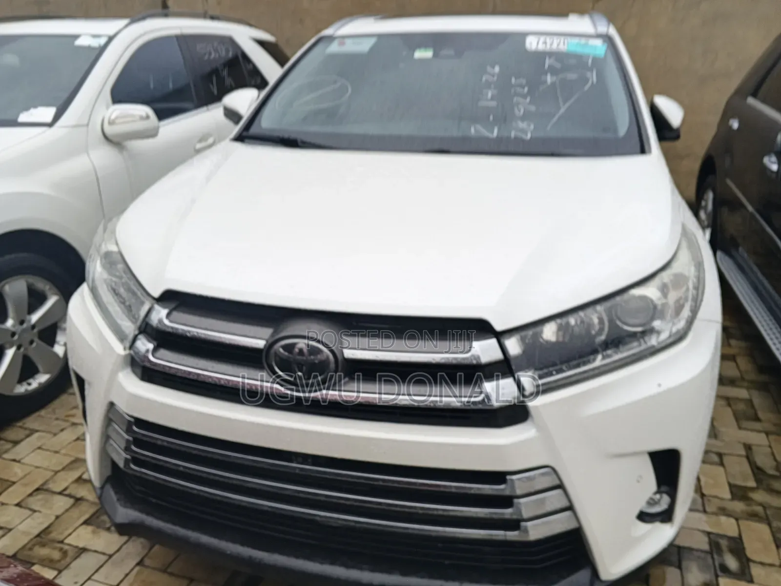 Toyota Highlander Limited Platinum 2019 White