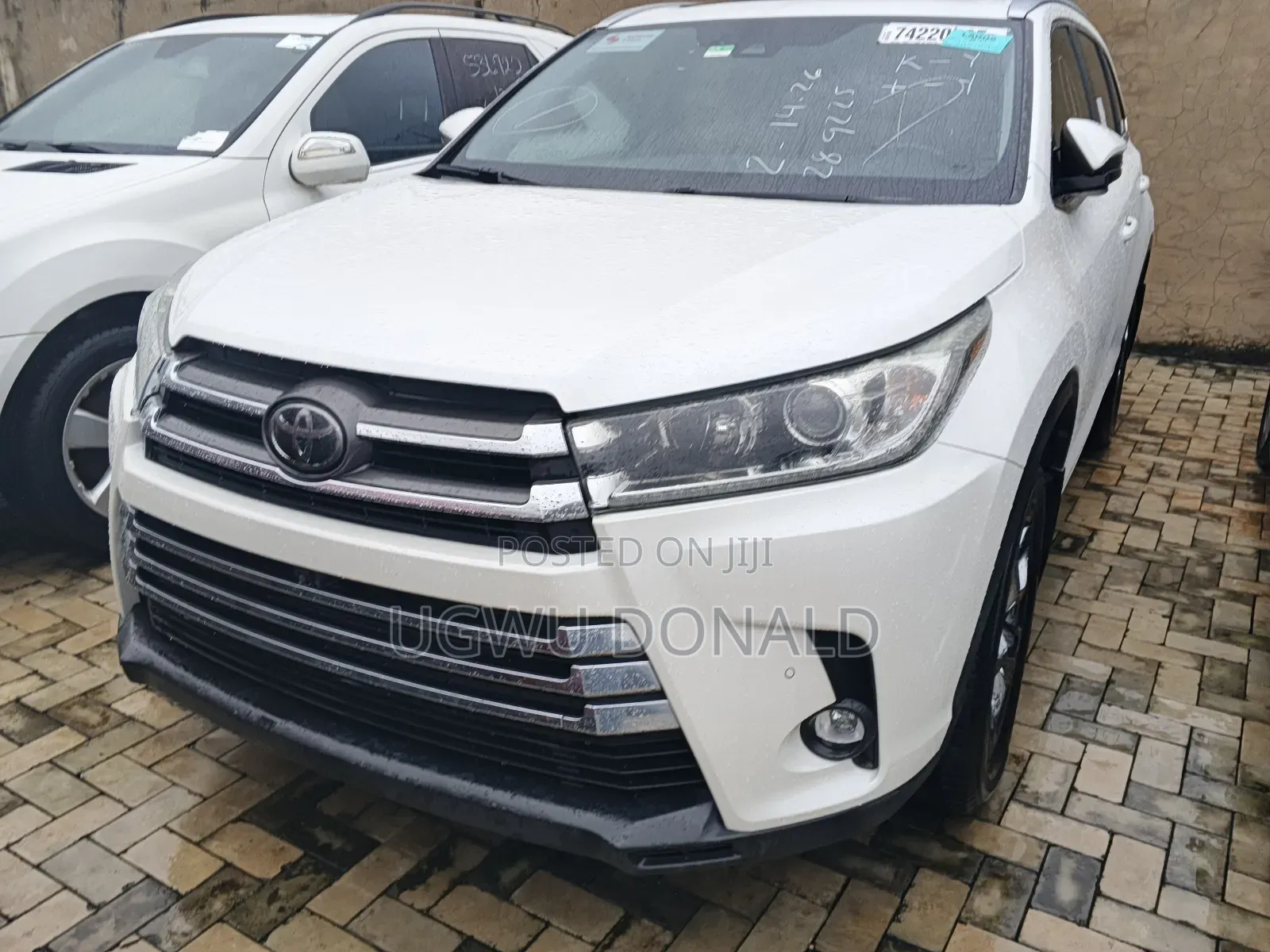 Toyota Highlander Limited Platinum 2019 White
