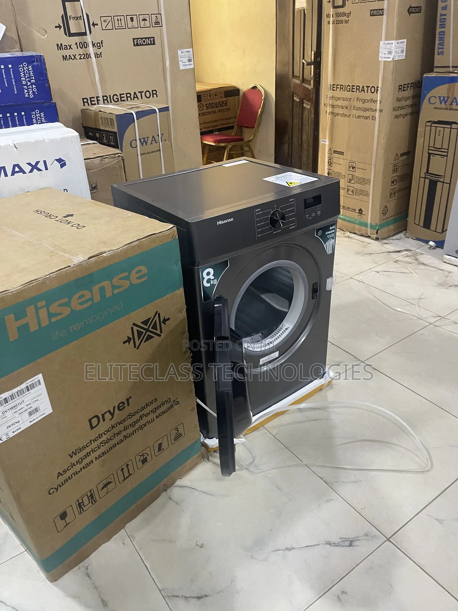 Hisense Dryer Appliance 8kg Capacity