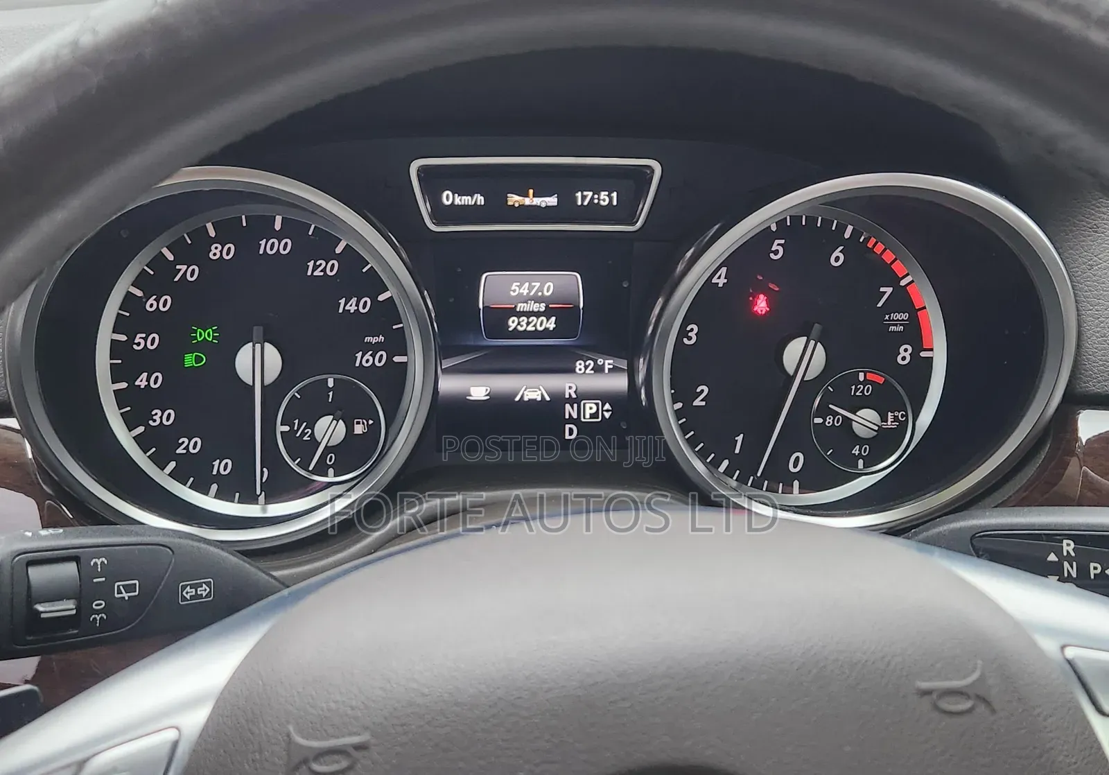 Mercedes-Benz M Class 2014 Gray