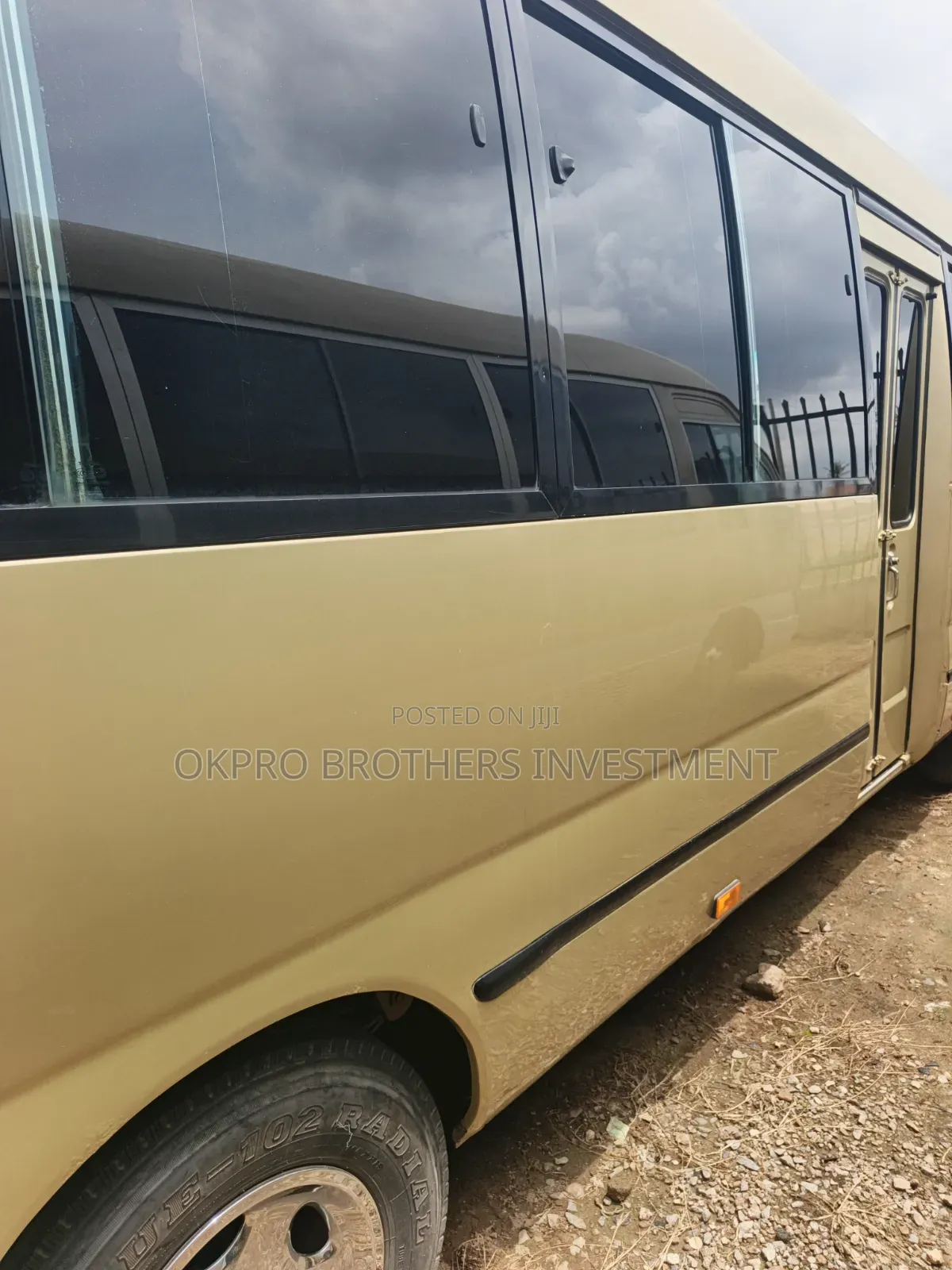 Toyota Coaster 2017 Gold
