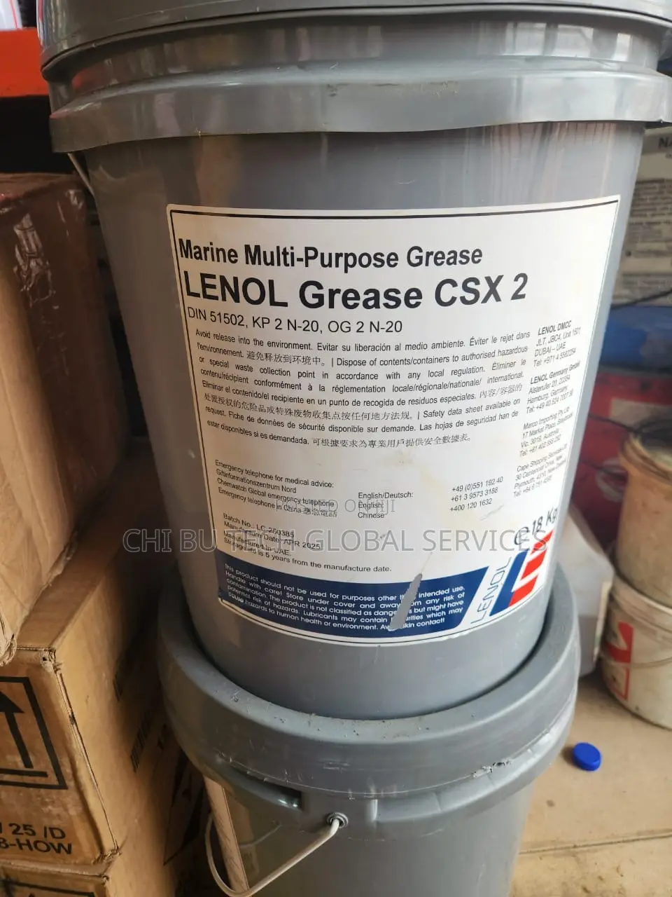 Marine Multi Purpose Grease Lenol Grease CSX 2