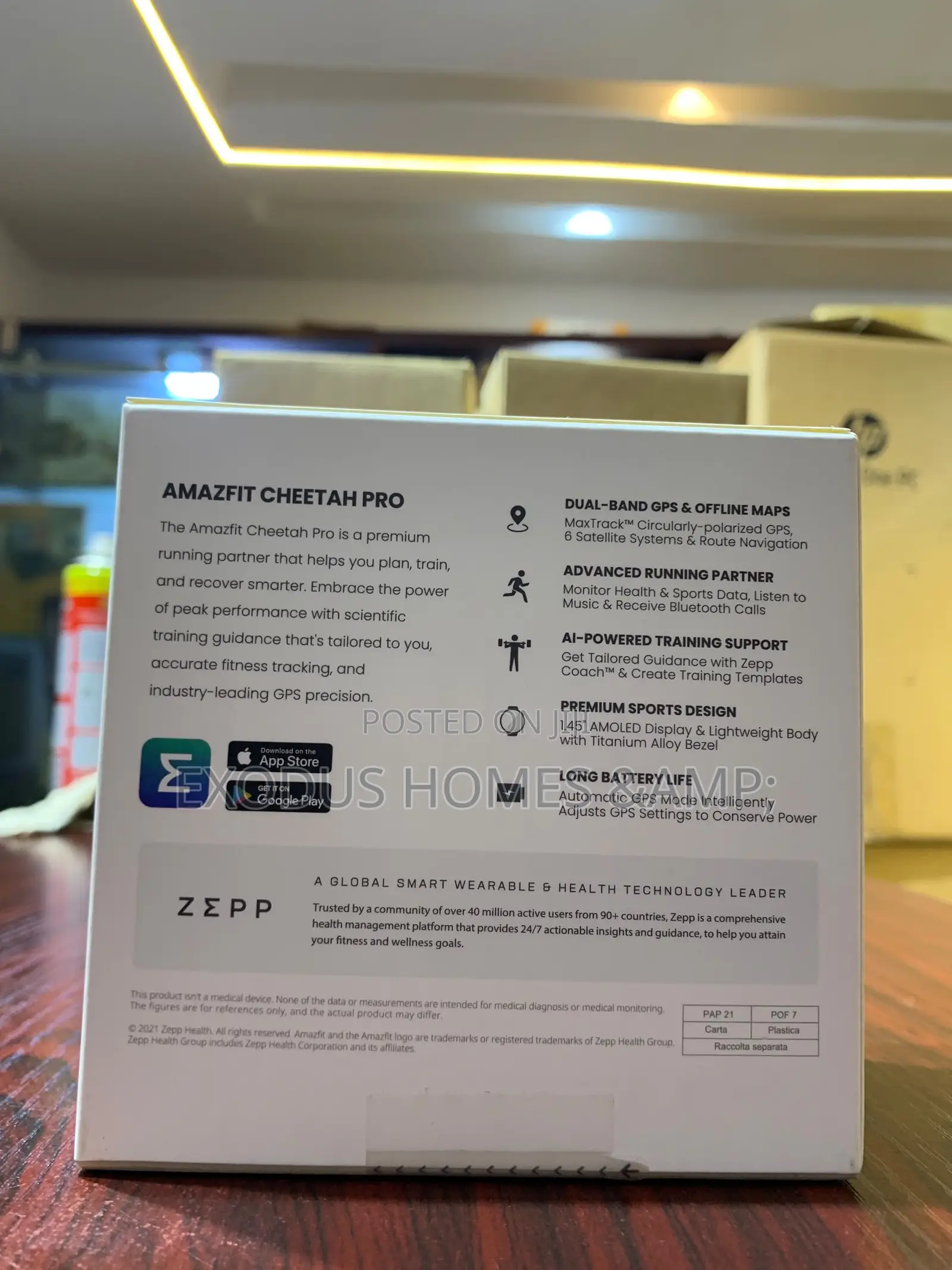 Amazfit Cheetah Pro Running Sports Smart Watch