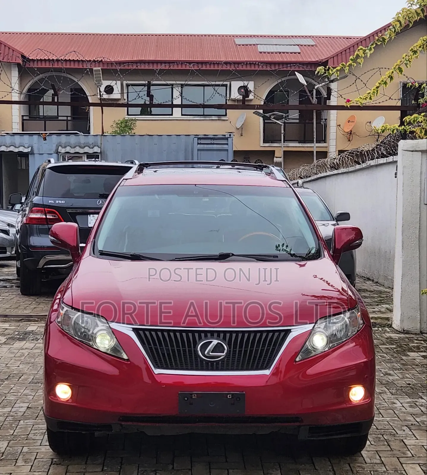 Lexus RX 350 2010 Red
