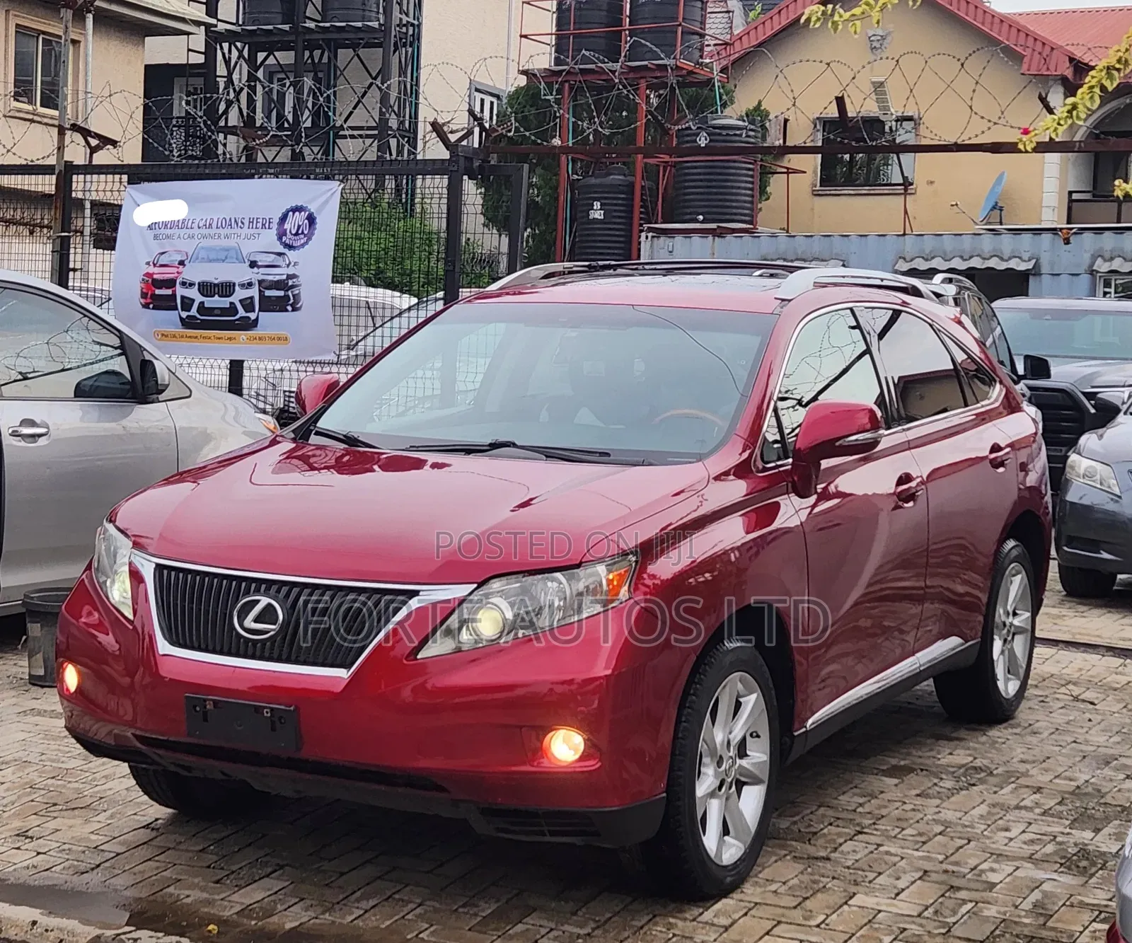 Lexus RX 350 2010 Red