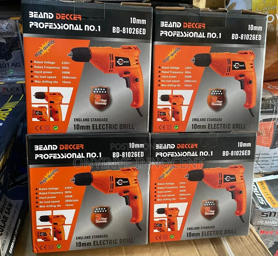 ​Beand Decker Professional 10mm Electric Drill 550w