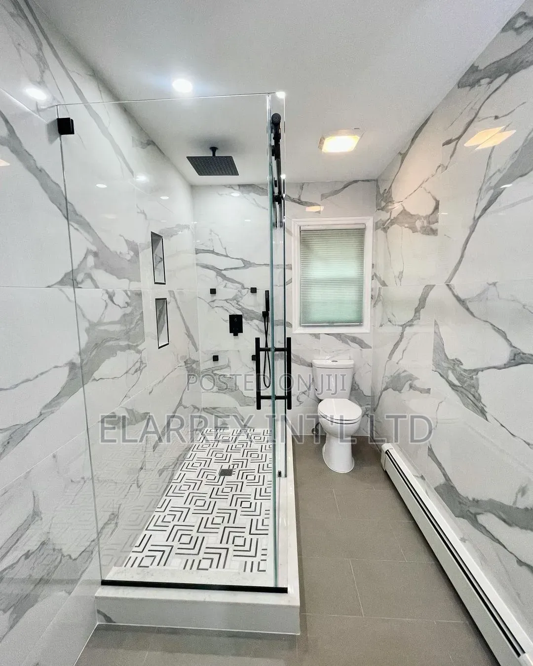 Bathroom Cubicle and Railings