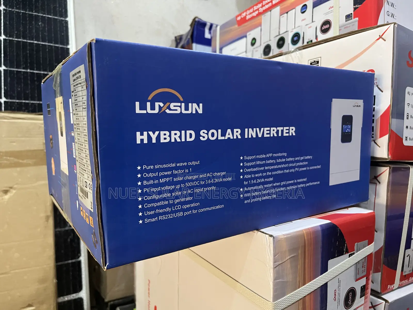 1.2kva Luxsun Hybrid Inverter 12v