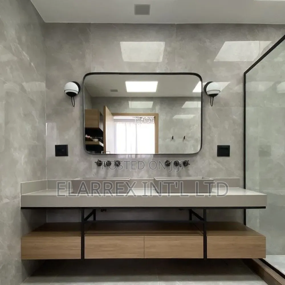 Bathroom Cubicle and Vanity