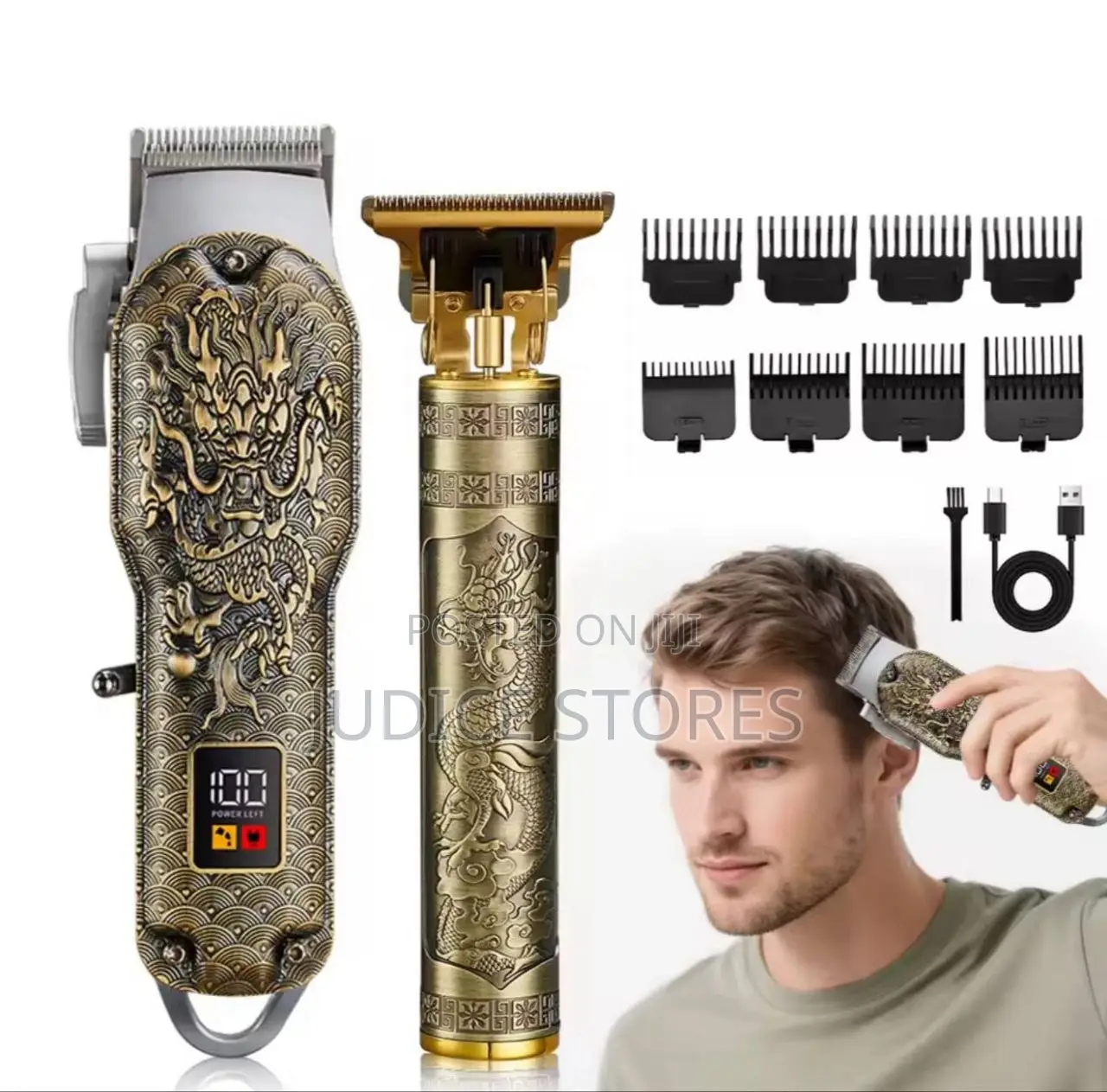 Hair Clipper Kit for Men Electric Shaver Hair Trimmer
