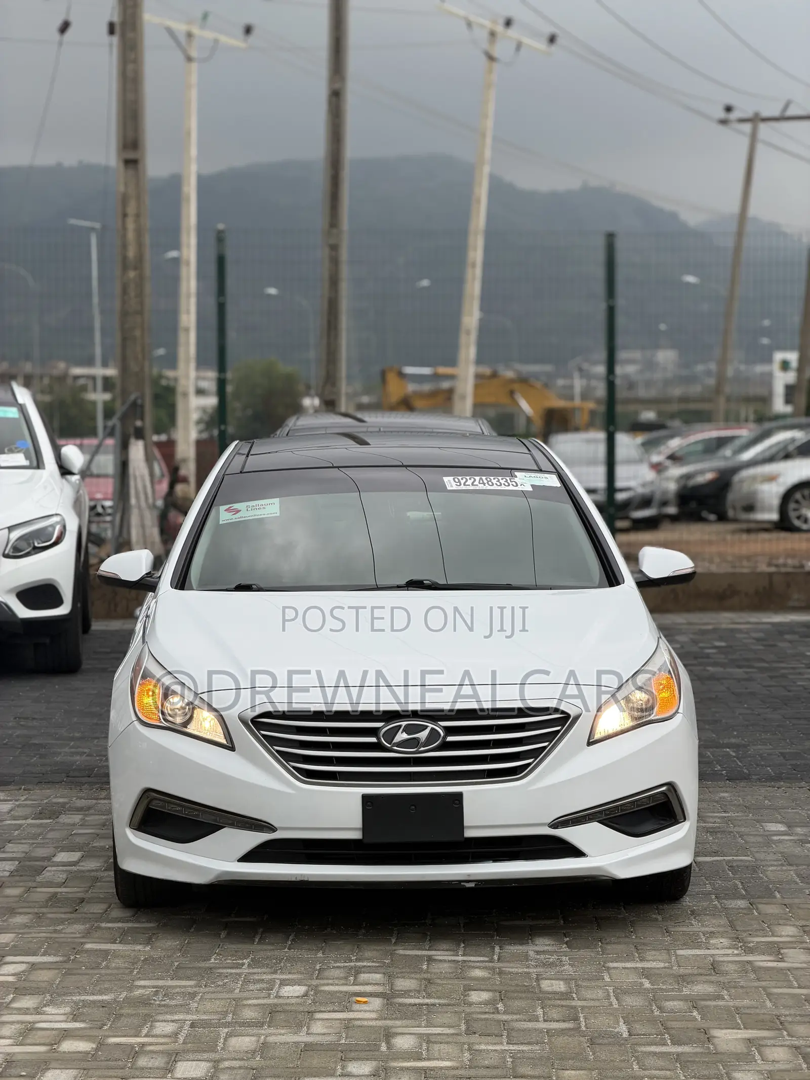 Hyundai Sonata 2015 White