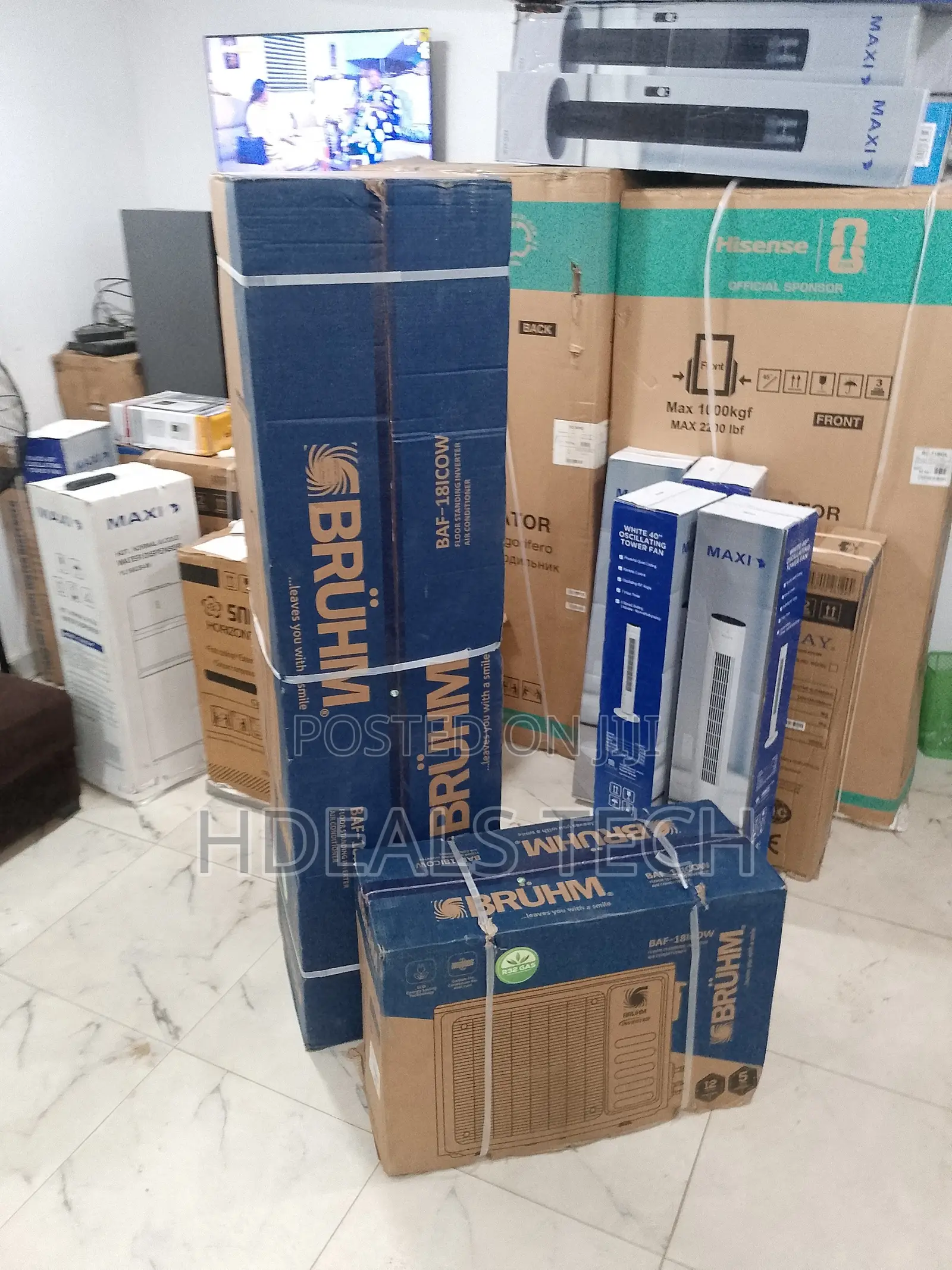 New Bruhm Floor Standing Ac 2 Ton – Durable and Reliable