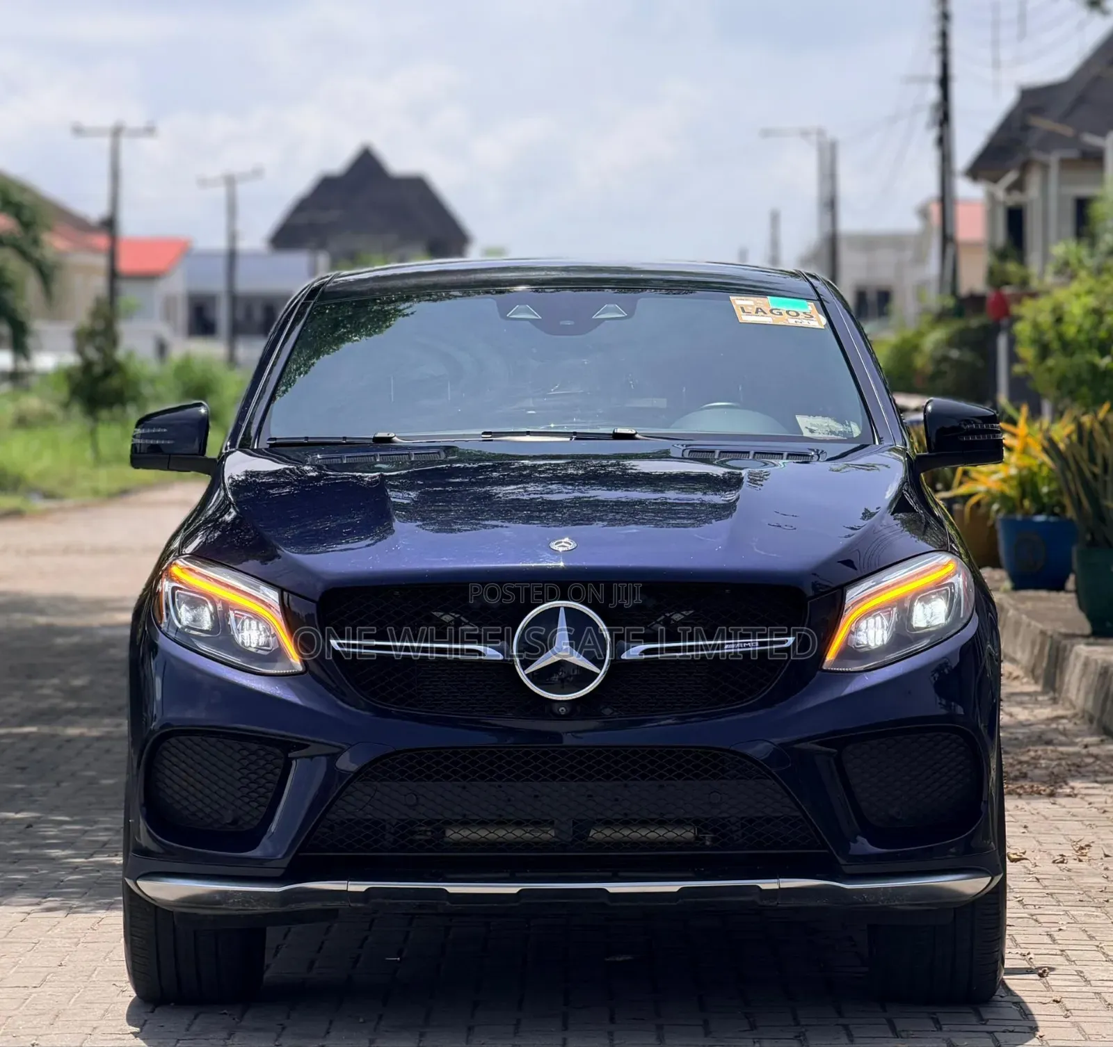 Mercedes-Benz GLE-Class 2017 Blue