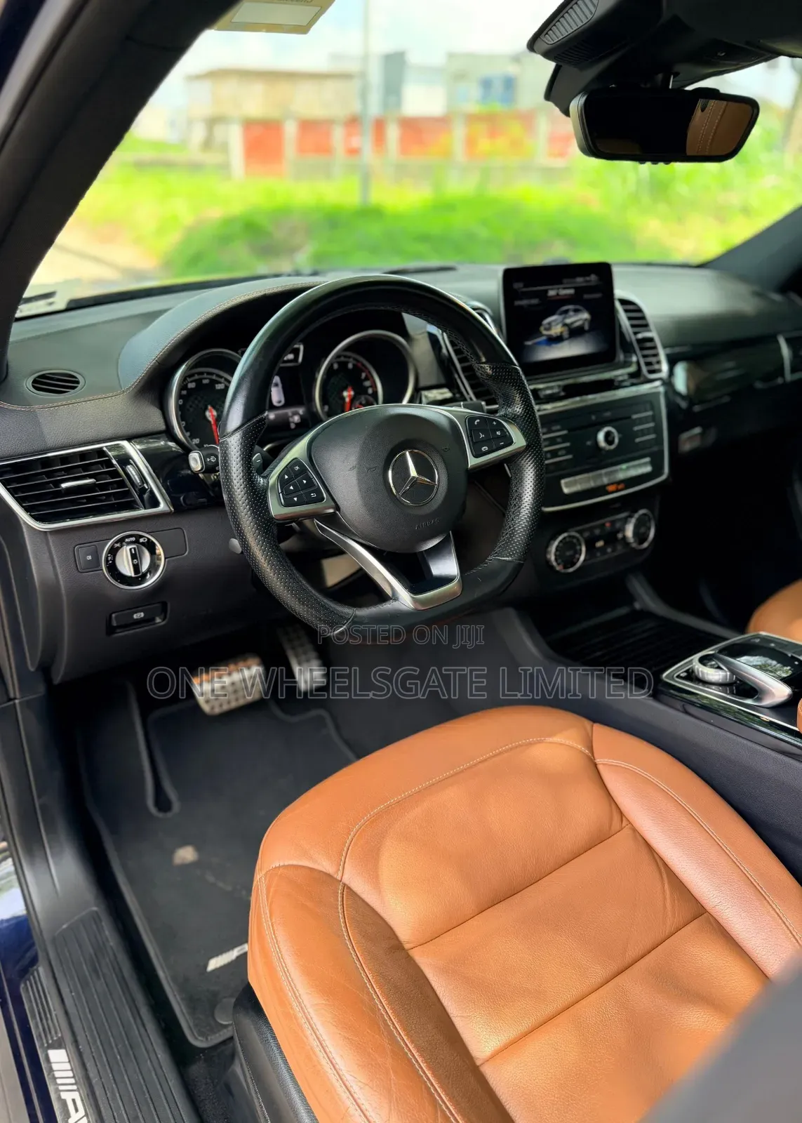Mercedes-Benz GLE-Class 2017 Blue