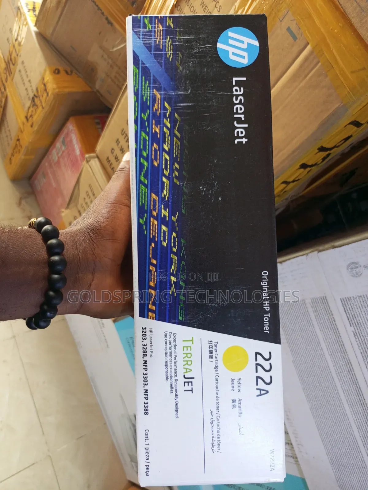 Hp 222a Yellow Toner Cartridge