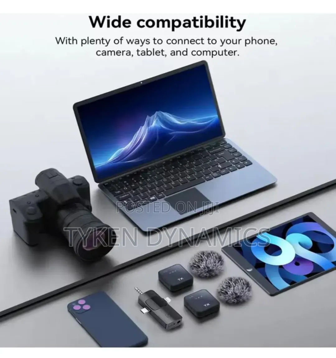 F11-2 Dual Noise Cancelling Wireless Microphone
