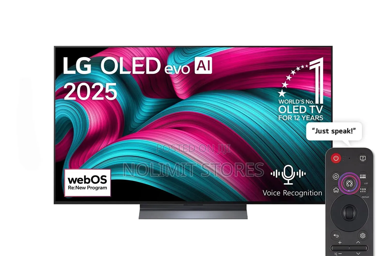 Lg 55 Inch Oled Evo Ai C5 Smart Tv (Oled55c56la, 2025)