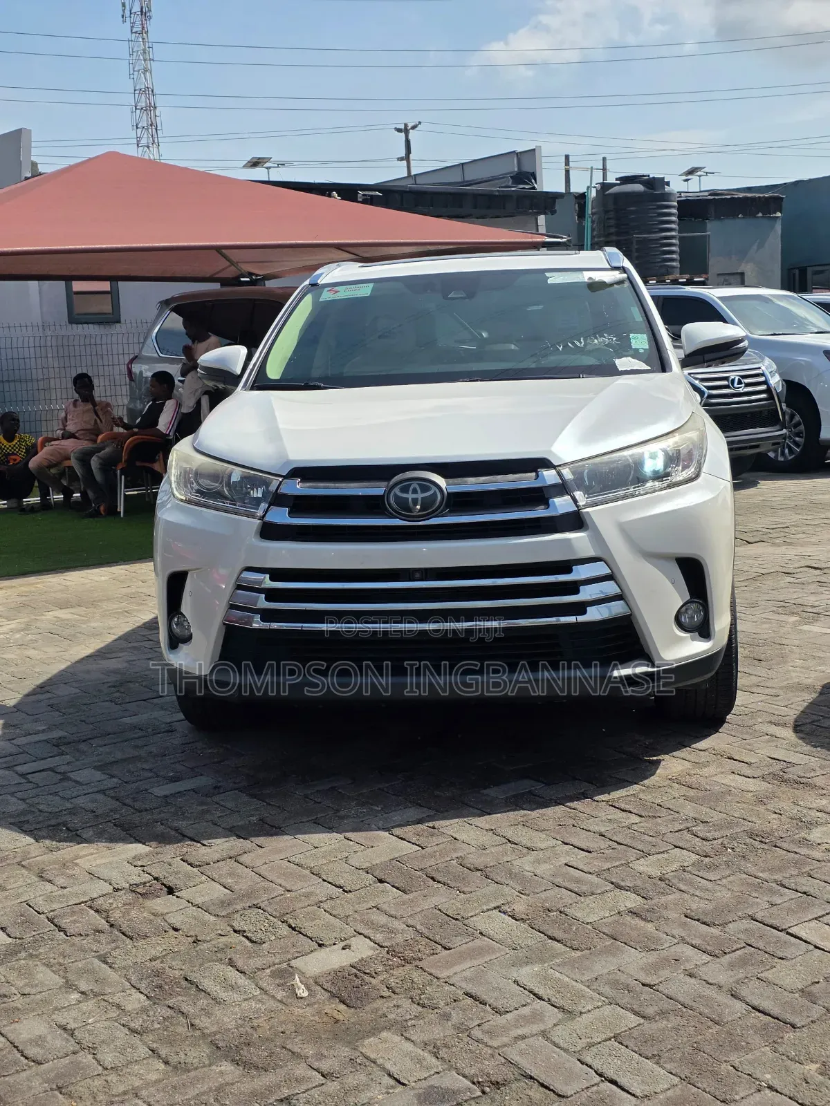 Toyota Highlander Limited Platinum 4x2 V6 (3.5L 6cyl 8A) 2017 White