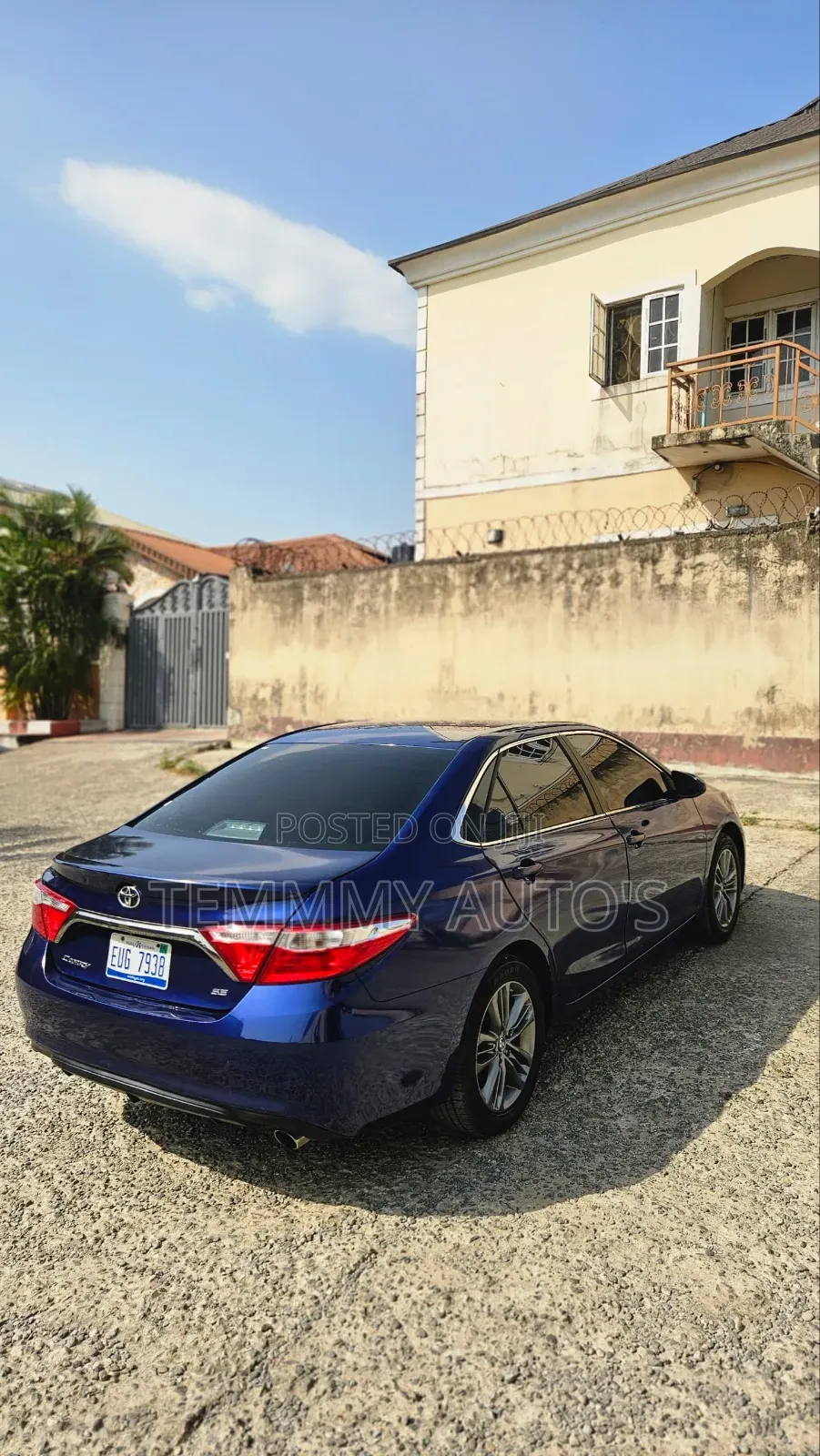 Toyota Camry SE 4dr Sedan (2.5L 4cyl 6A) 2015 Blue