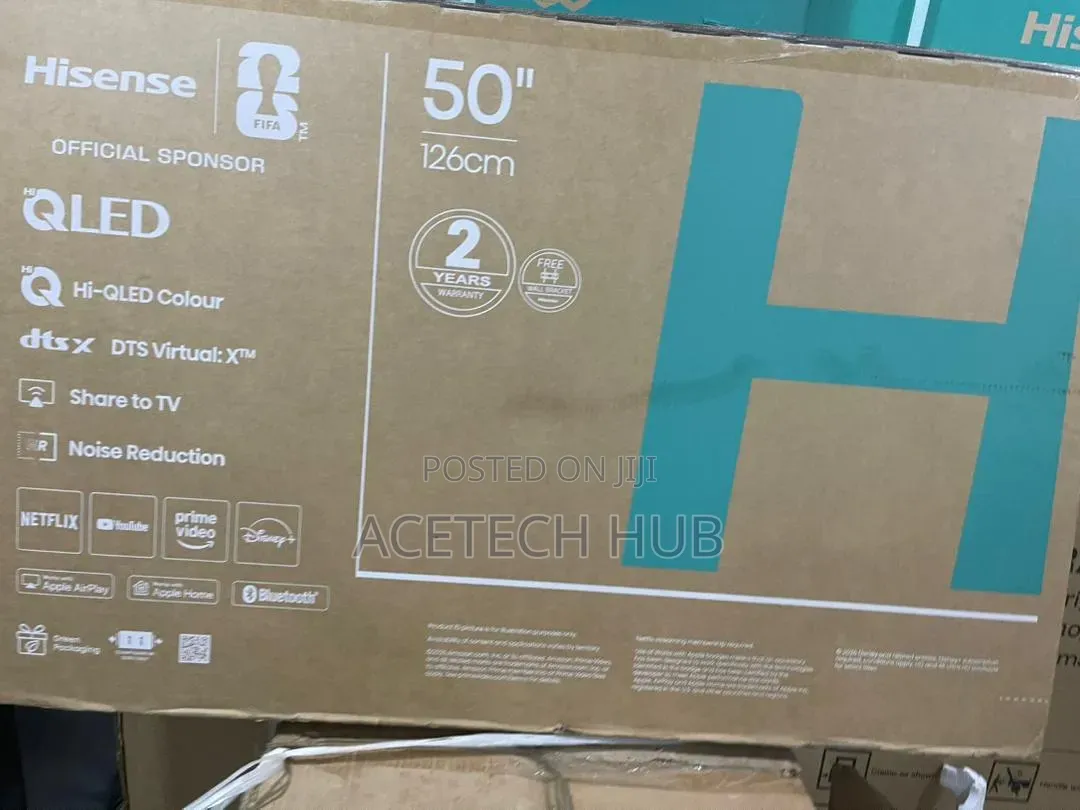 Modern Hisense 50" Smart Television