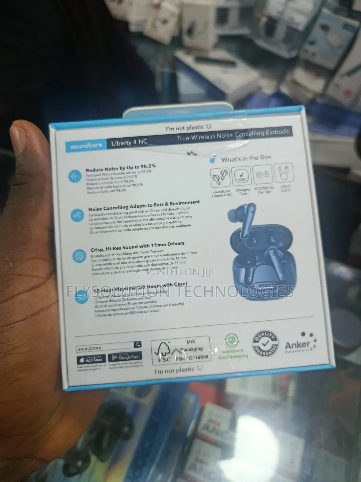 Anker Soundcore Liberty 4 Nc Wireless Active Noise-Cancelling Earbuds