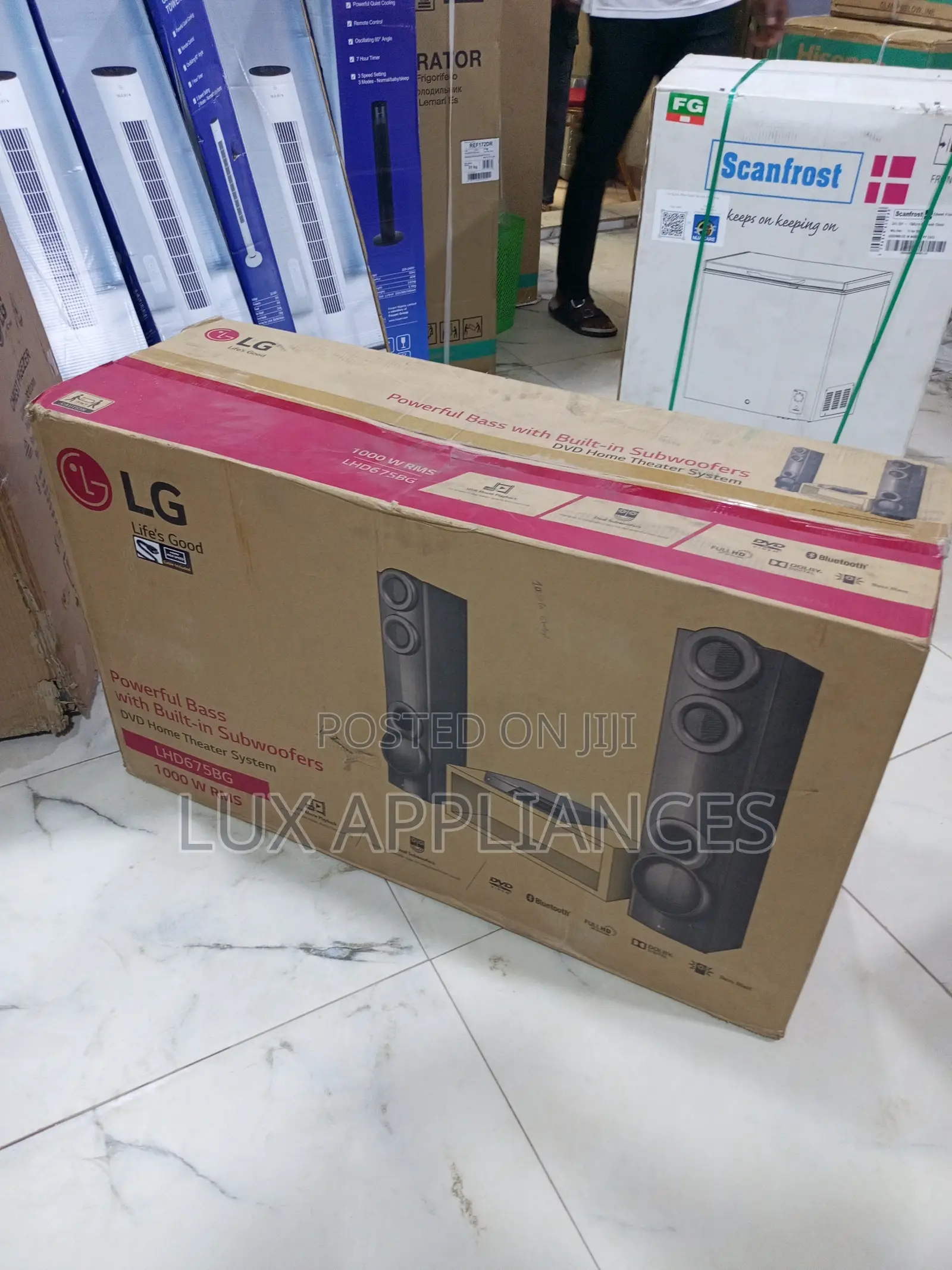 Lg DVD Home Theater With Exceptional Sound Quality