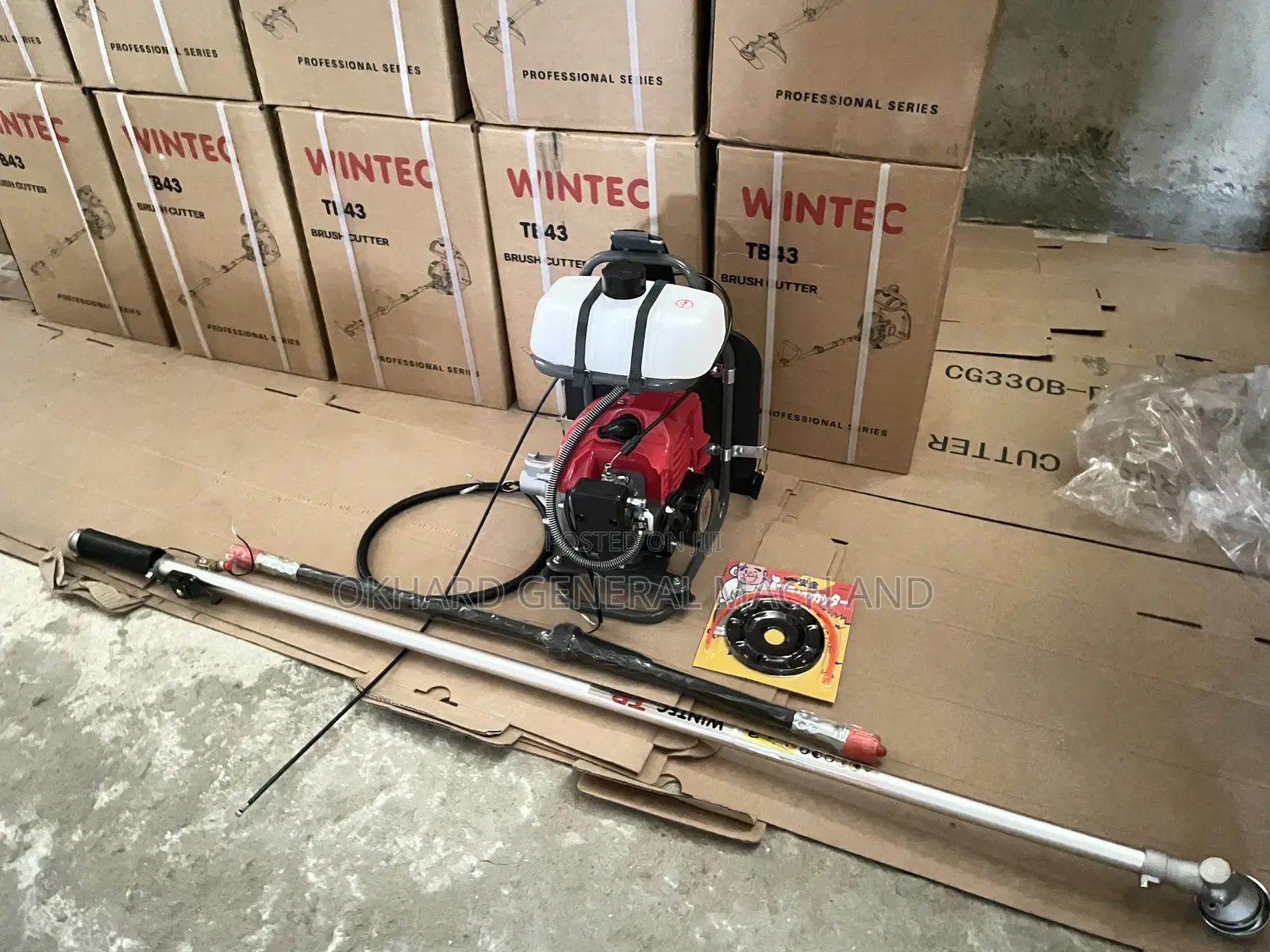 Backpack Brush Cutter 2 Stroke/ Grass Trimmer