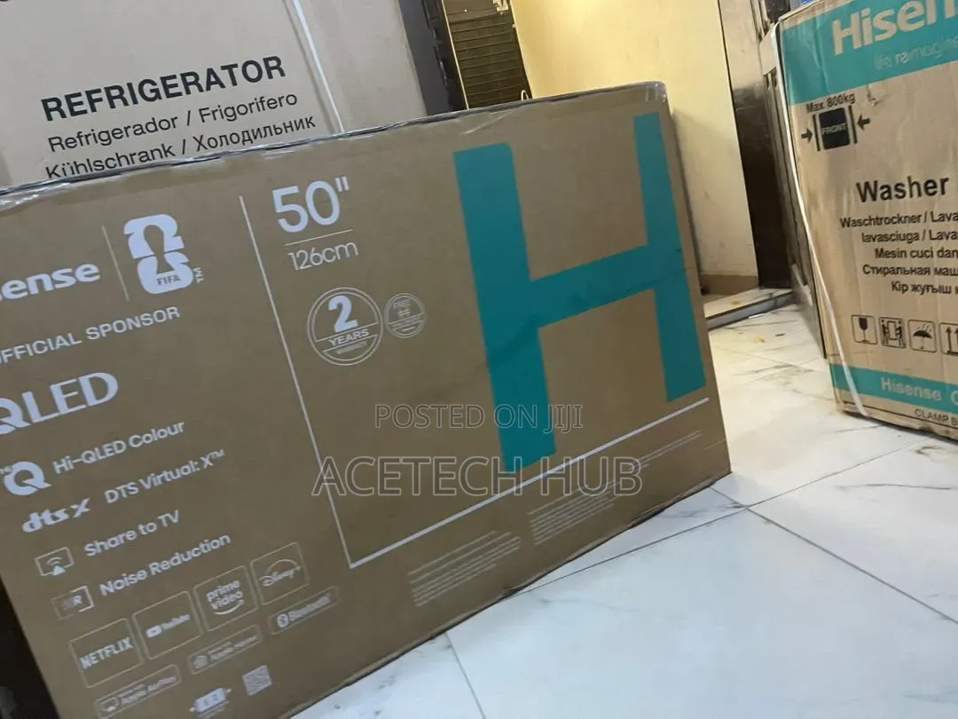 Amazing Display Hisense 50 Inches Tv
