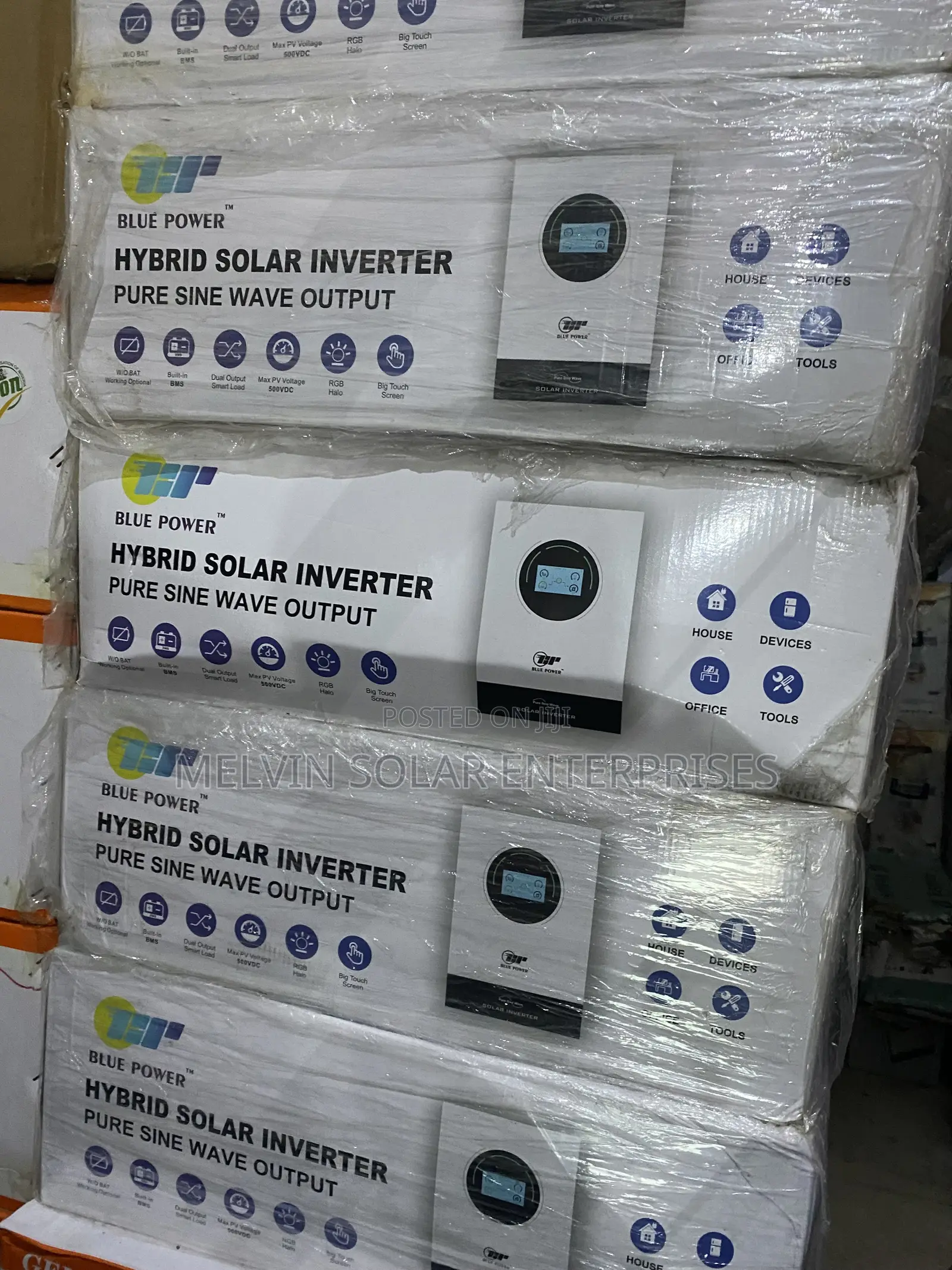 4.2kca 24v Blue Power Solar Hybrid Pure Sine Wave Inverter Available