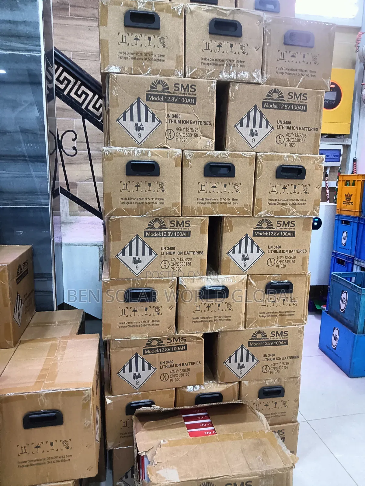 100ah SMS Lithium Battery 12.8v