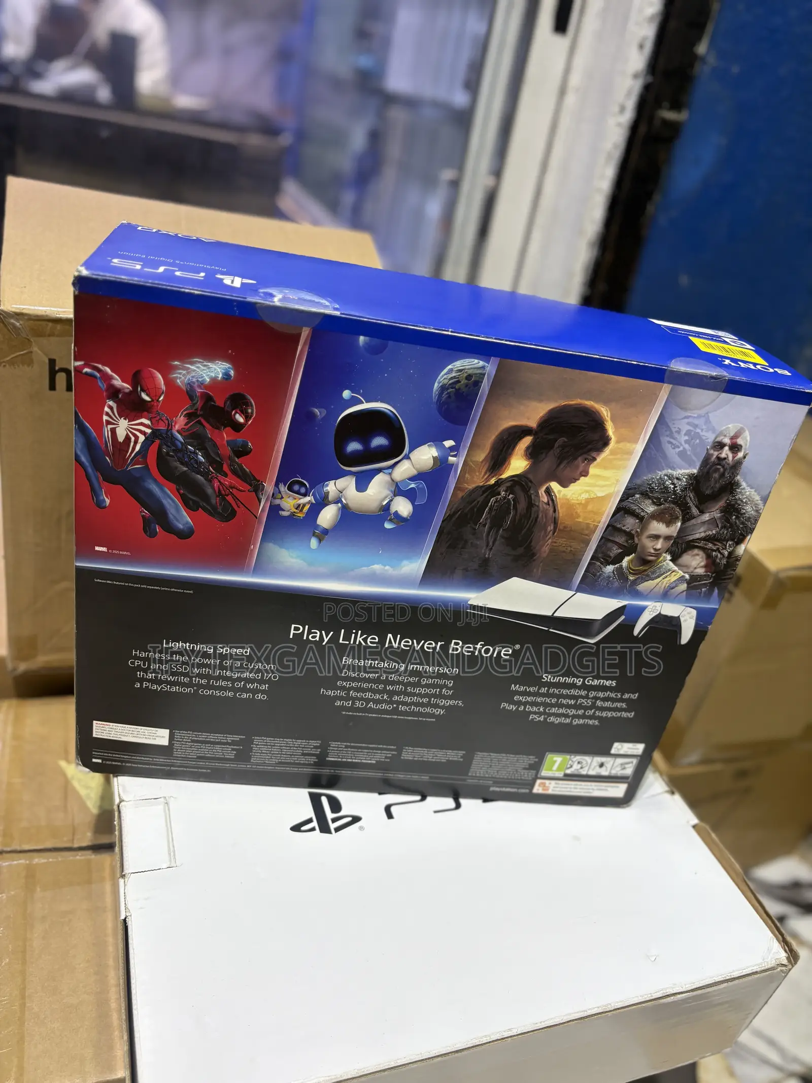 New Ps 5 Slim Digital Version 1tb