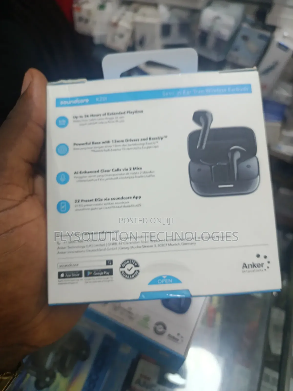 Soundcore K20i Semi-in-Ear Earbuds by Anker