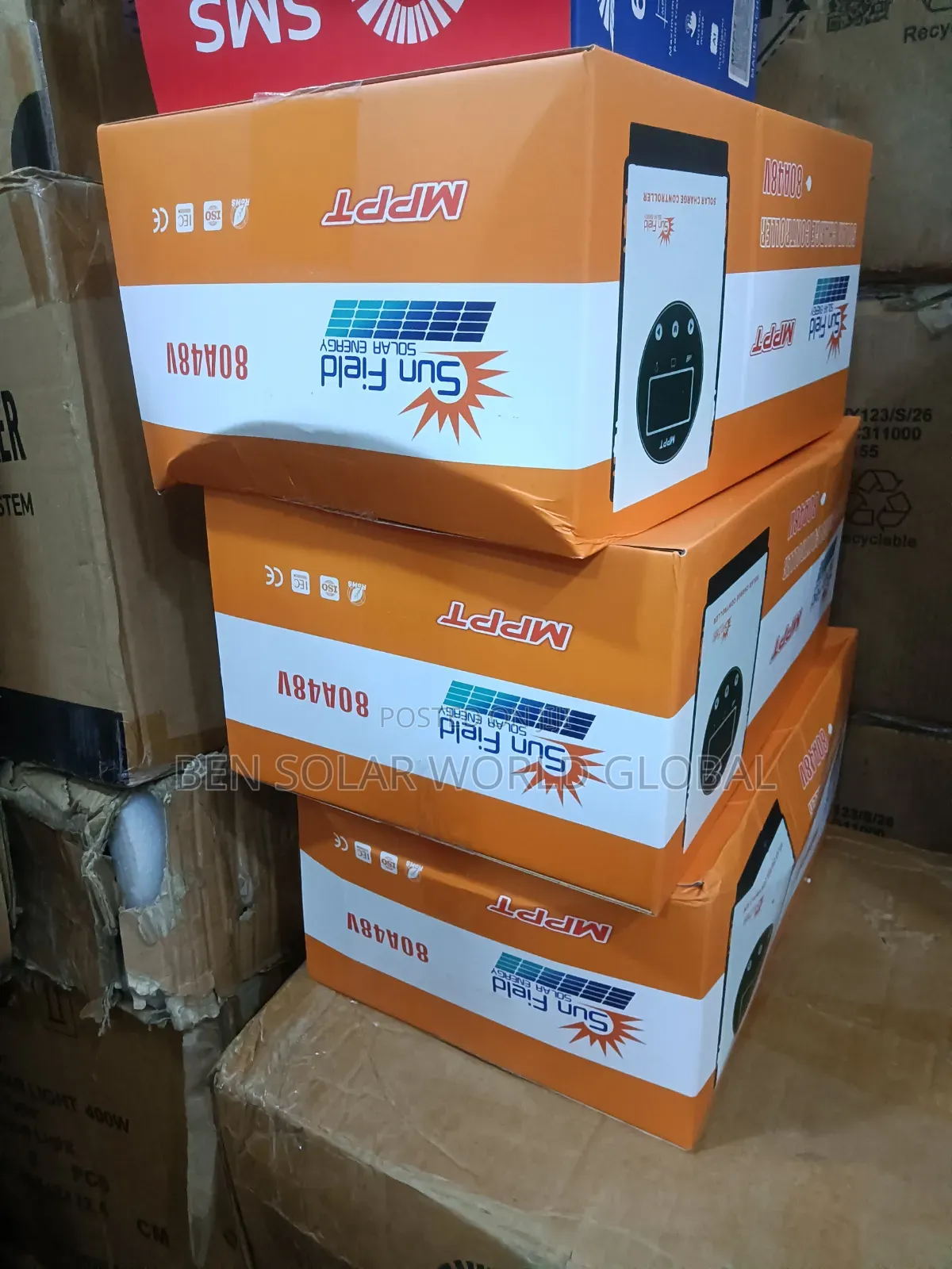 80ah MPPT Sun Field Solar Charger Controller