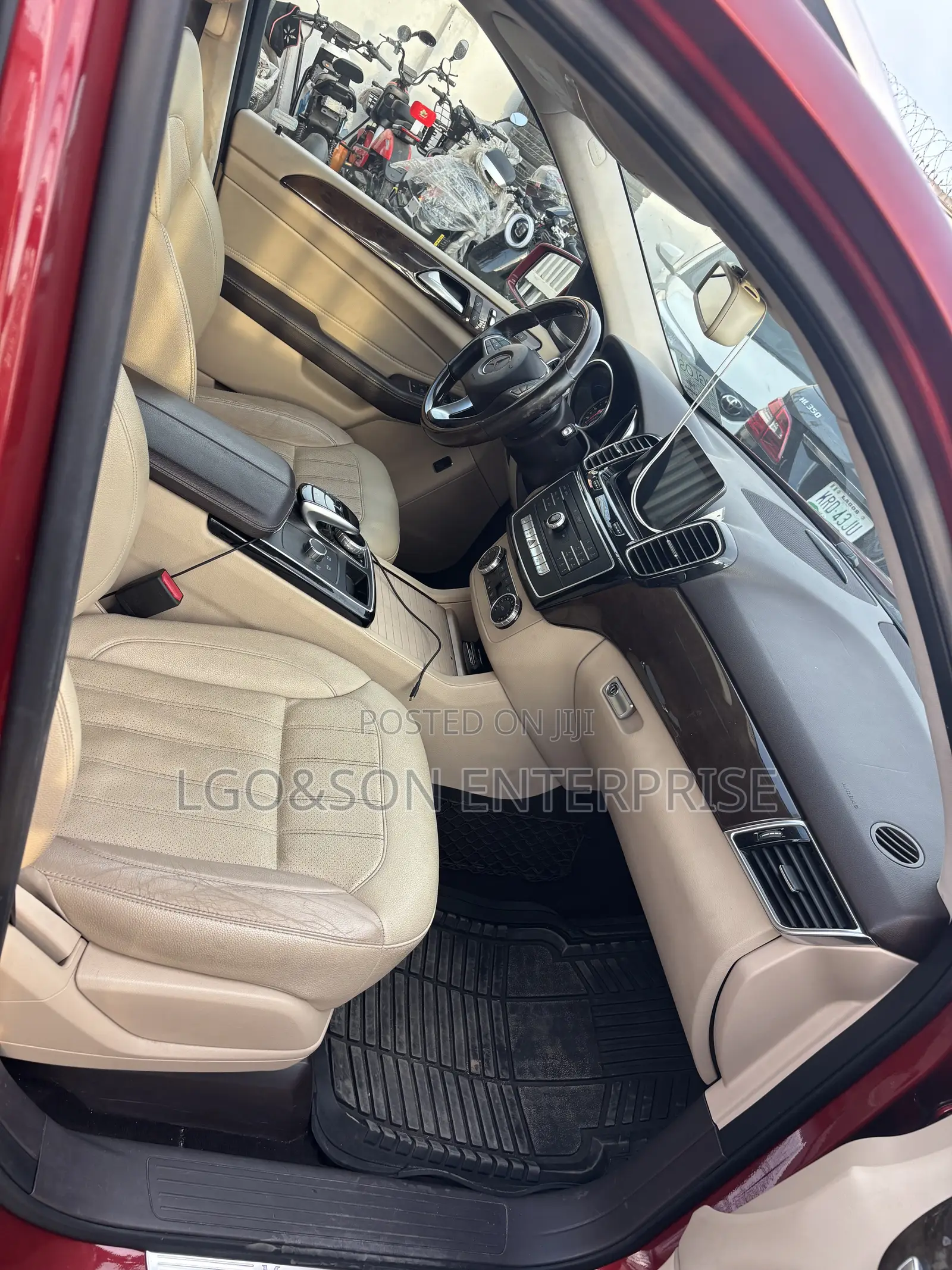 Mercedes-Benz GLE-Class GLE 350 2018 Burgundy
