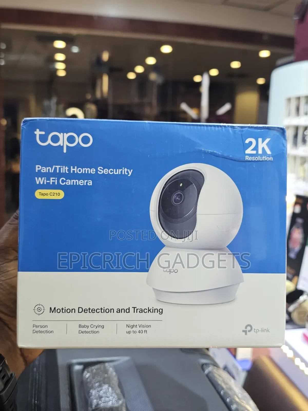 Tp-Link Pan/Tilt Home Security Wi-Fi 360 Camera Cctv.