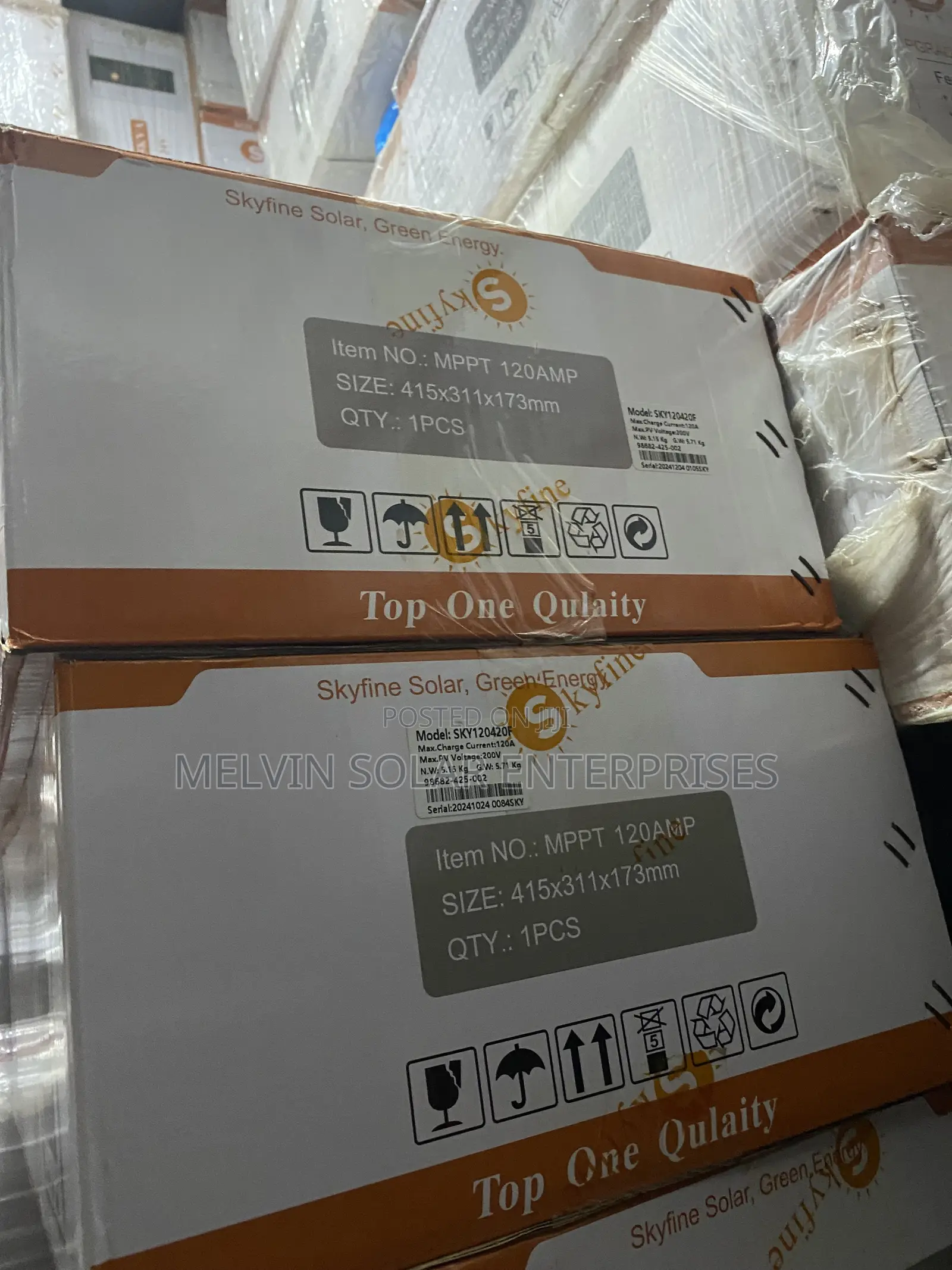 120ah 48v Skyfine Solar Charger Controller Available in Store
