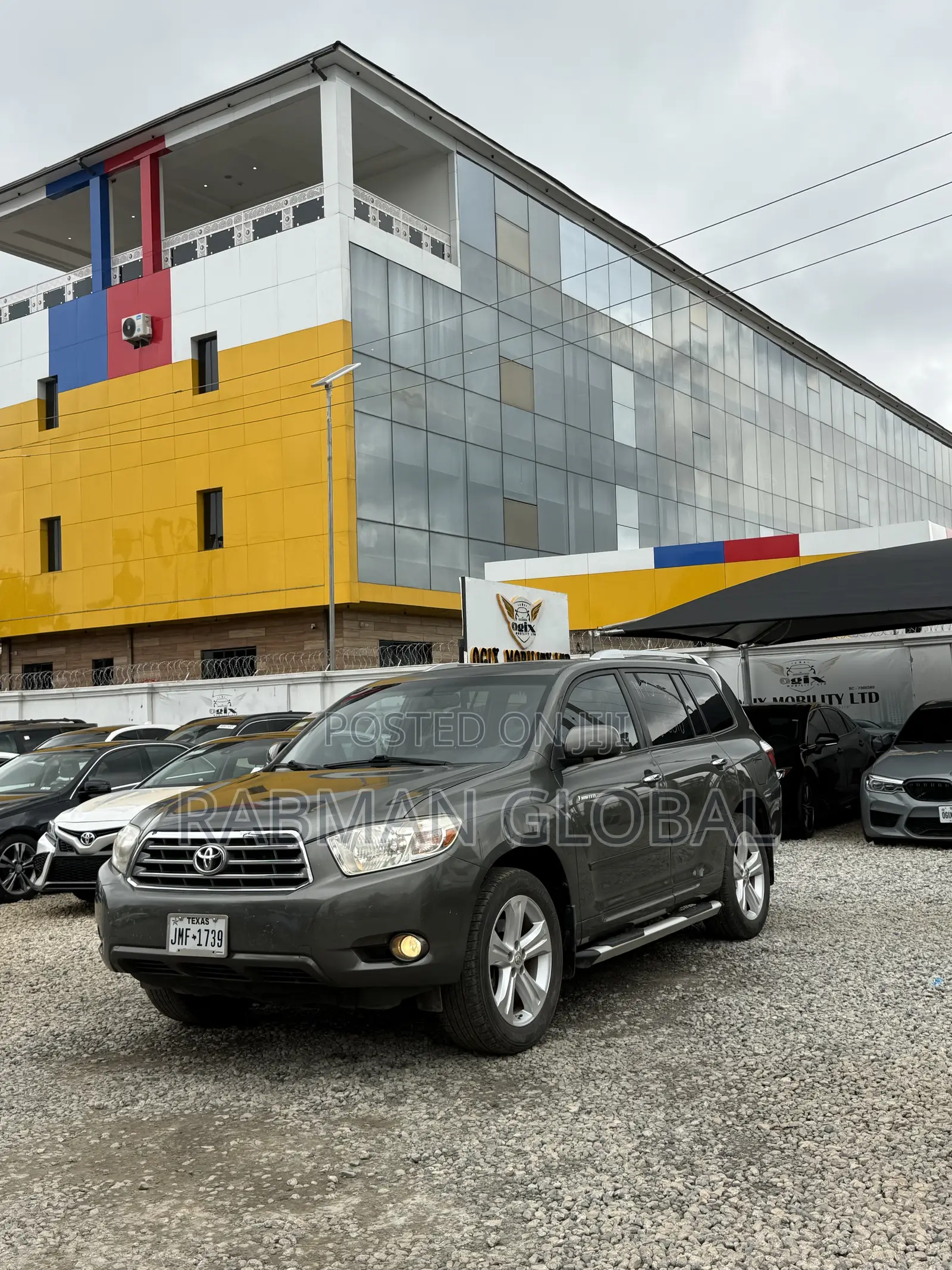 Toyota Highlander Limited 2010 Gray
