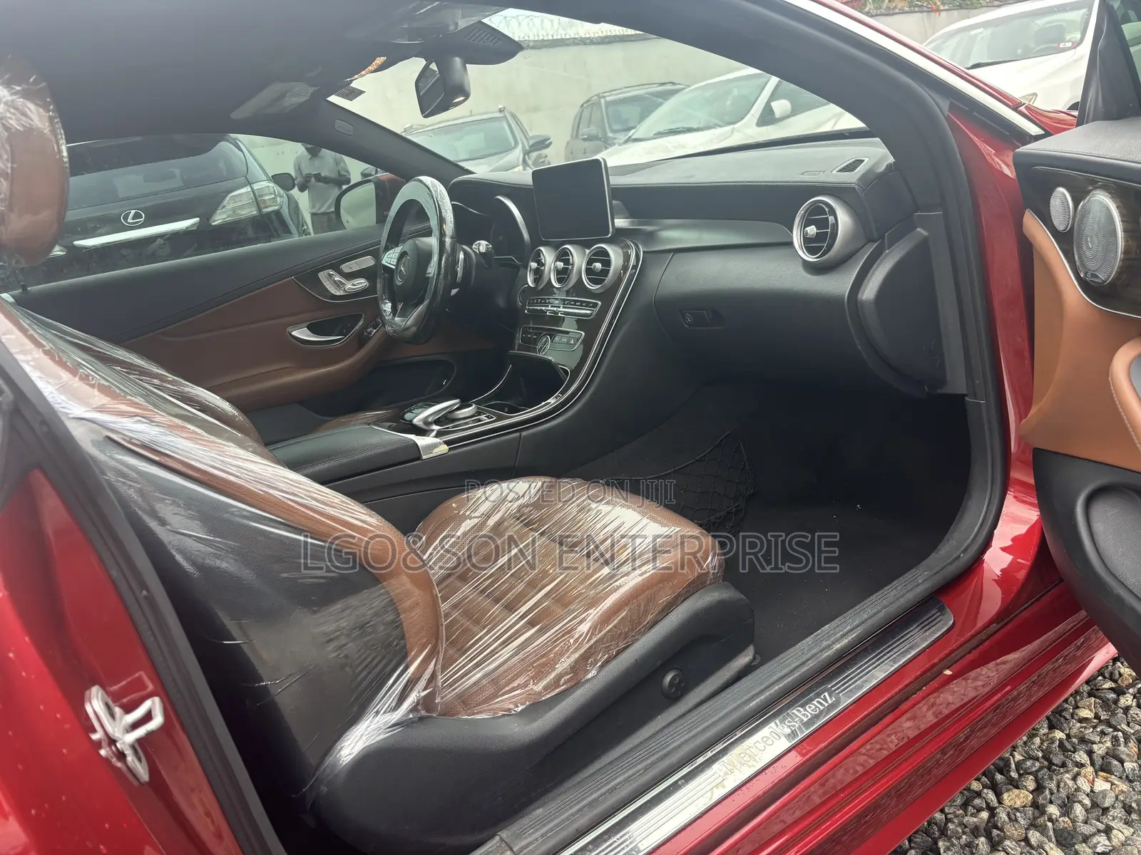 Mercedes-Benz C300 Luxury 4Matic Sedan AWD (2.0L 4cyl 7A) 2016 Burgundy