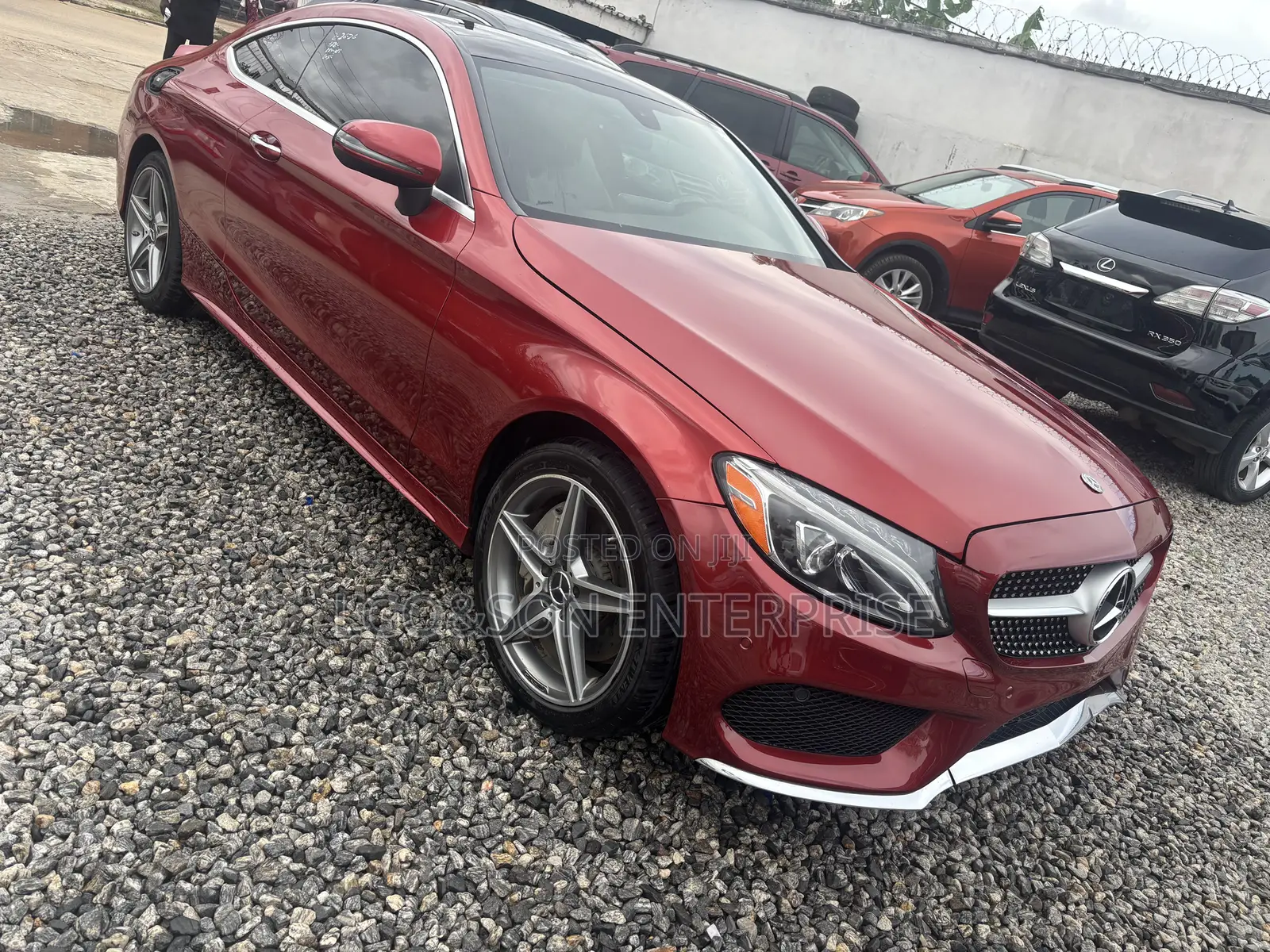 Mercedes-Benz C300 Luxury 4Matic Sedan AWD (2.0L 4cyl 7A) 2016 Burgundy