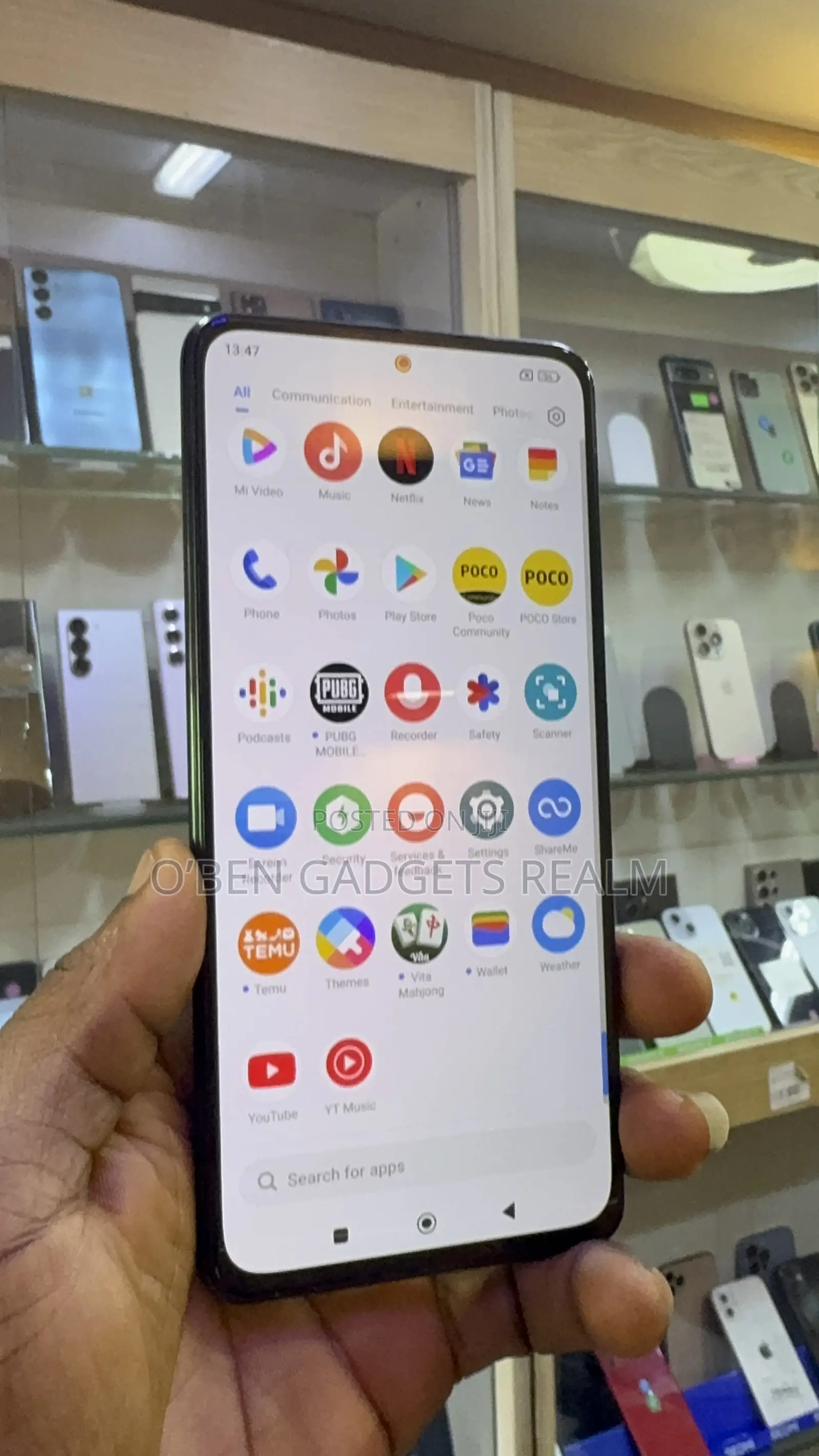 Xiaomi Poco F3 128 GB Black