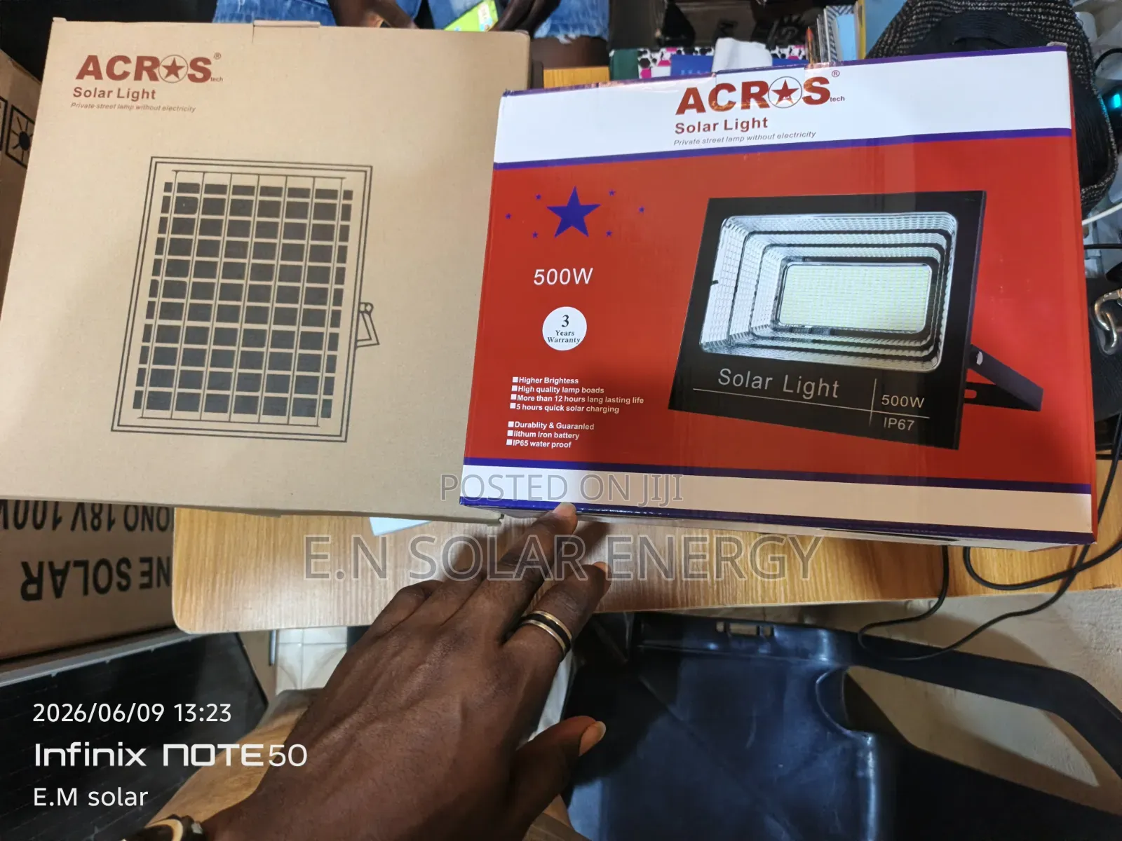 500watts Solar Flood Lights Available