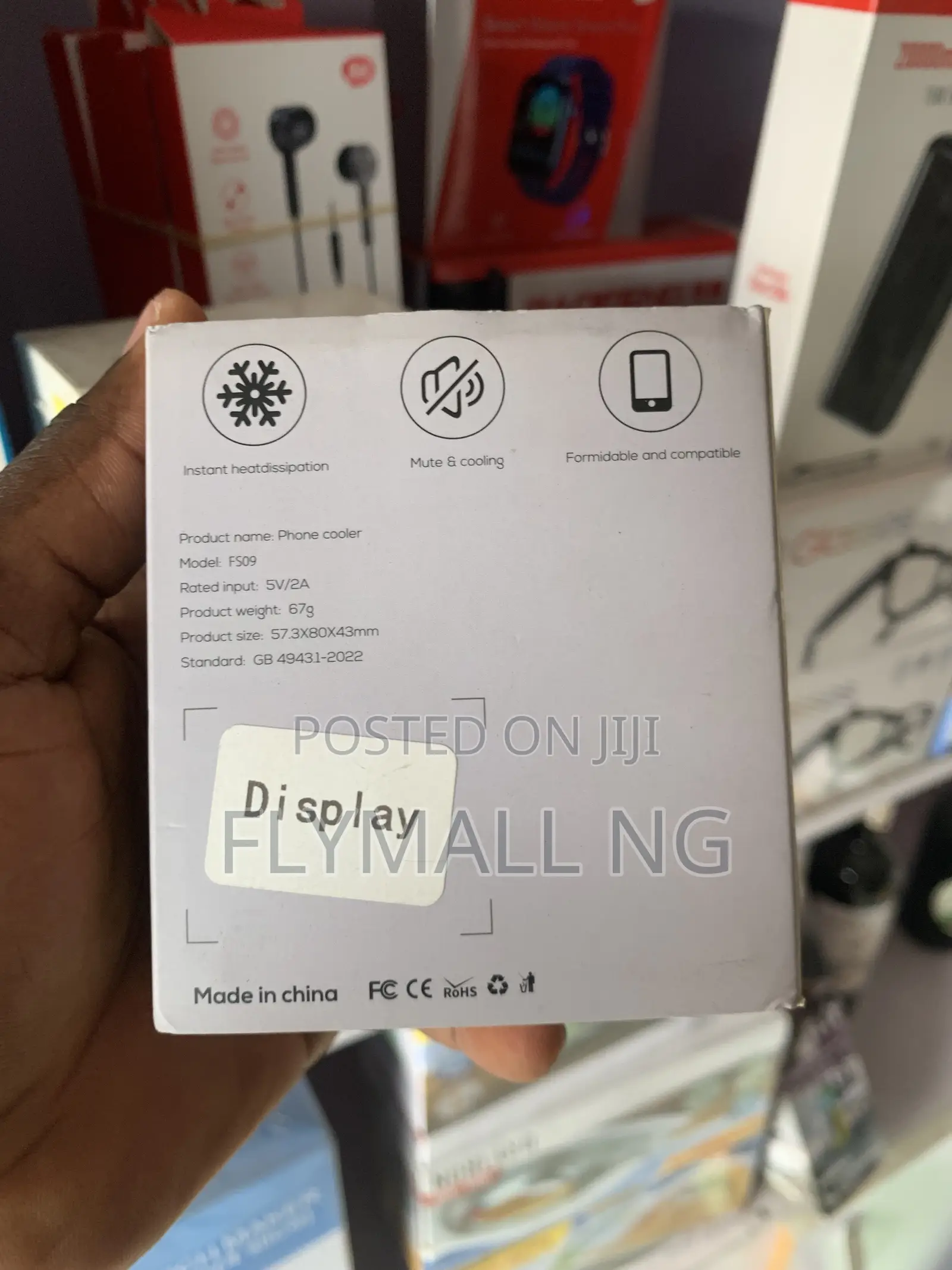 Fs09 Semiconductor Mobile Phone Cooler