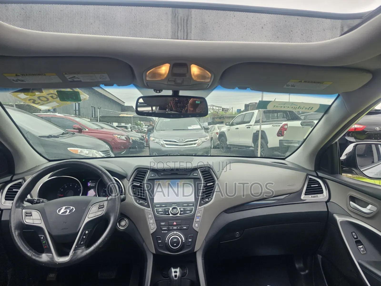 Hyundai Santa Fe 2015 Silver