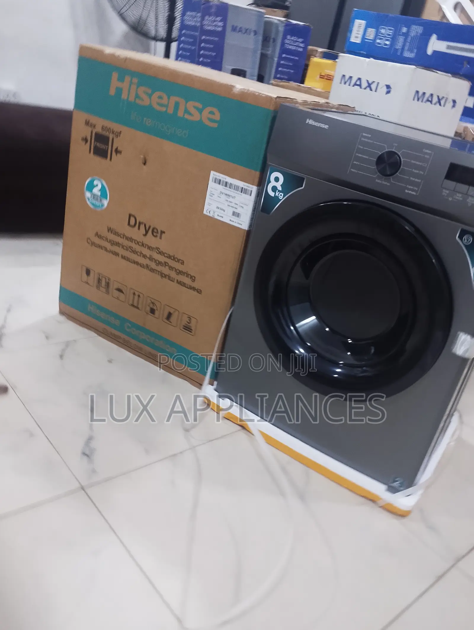 Hisense 8kg Anti-Crease Dryer