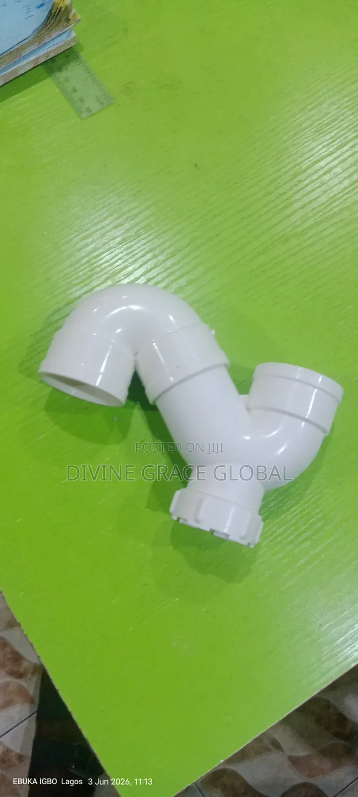 S Bend PVC