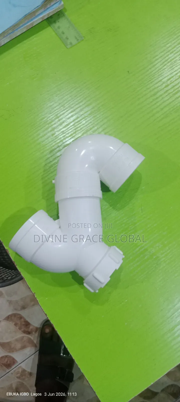 S Bend PVC