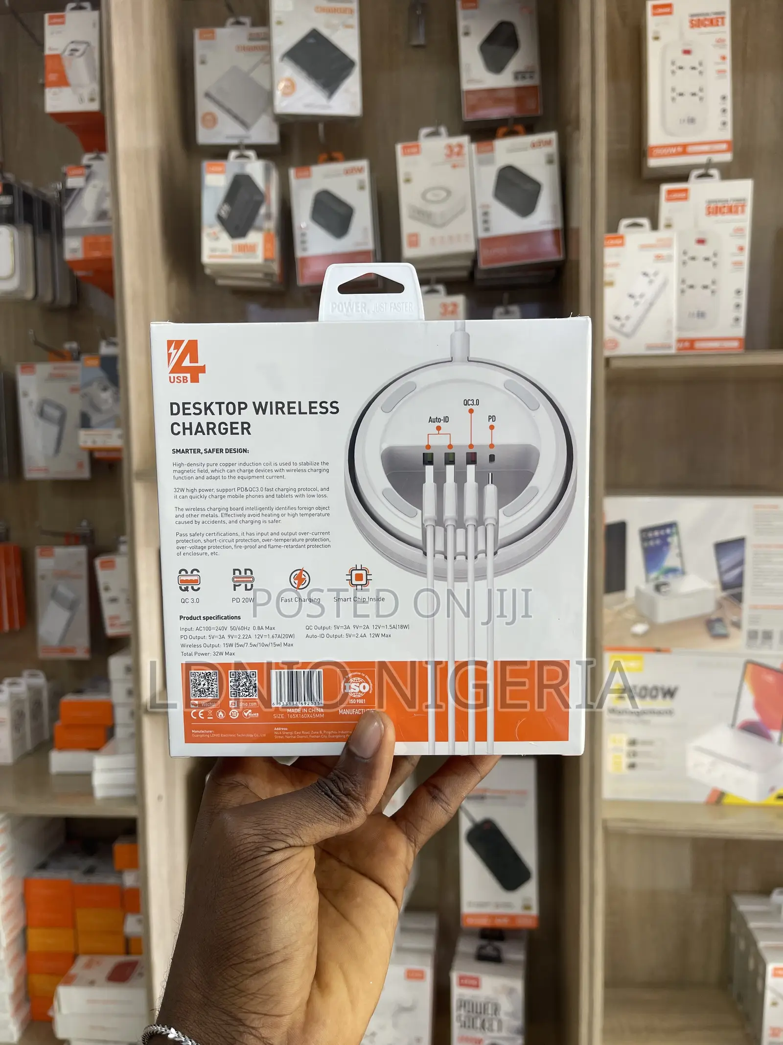 Ldnio Aw003 32w Desktop Wireless Charger