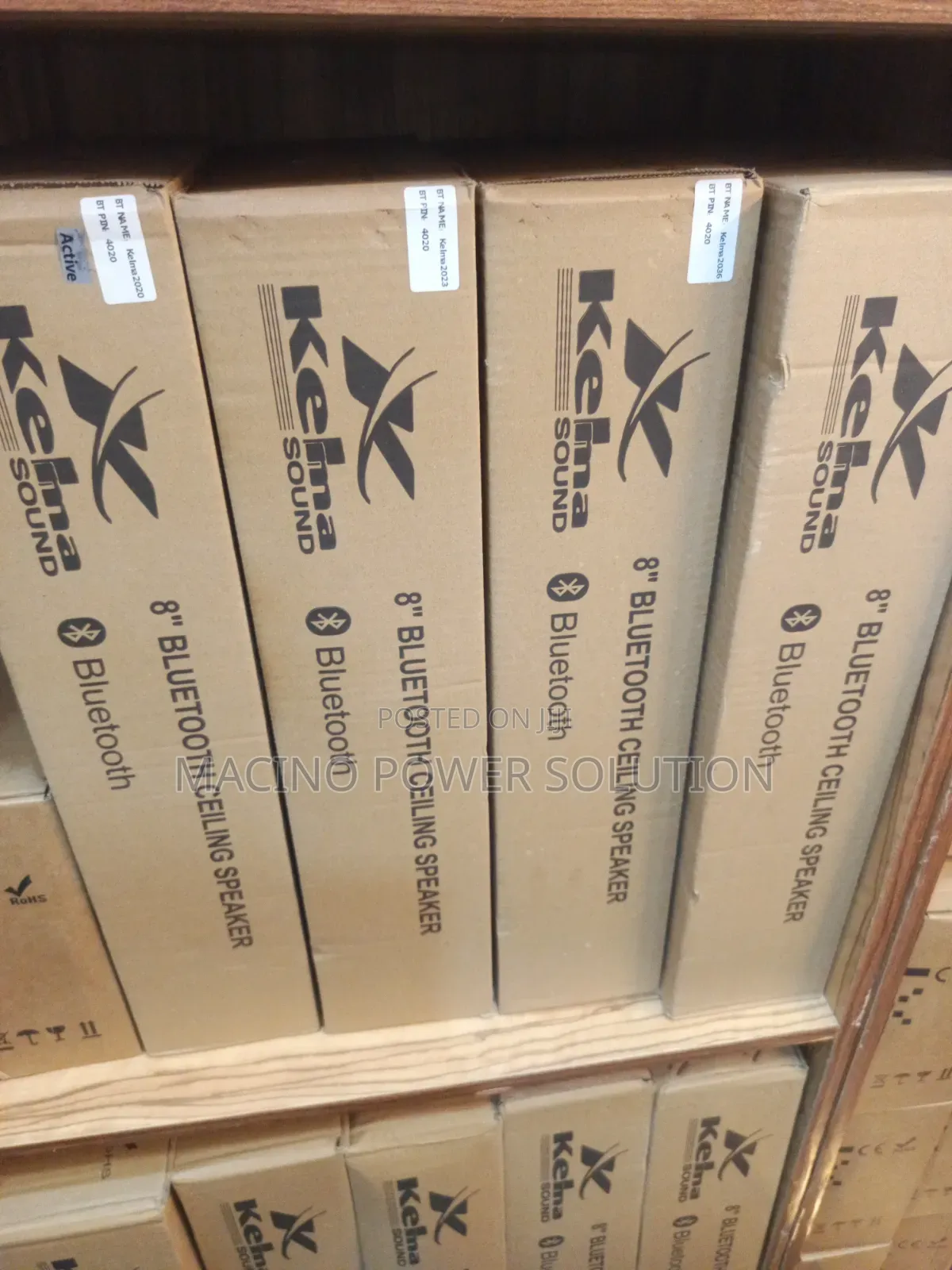 8" Bluetooth Ceiling Speaker Frameless 2 in 1